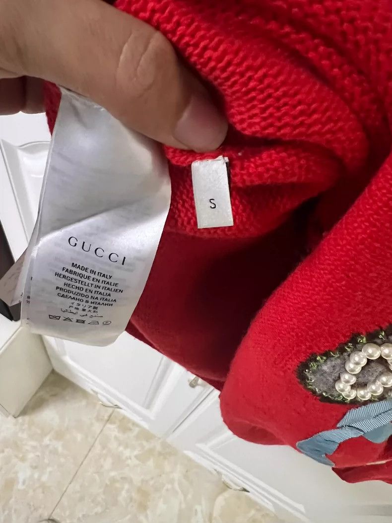 Gucci Gucci Heavy industry embroidered sweater 2501-Nextarrow Size US S / EU 44-46 / 1 - 4 Thumbnail