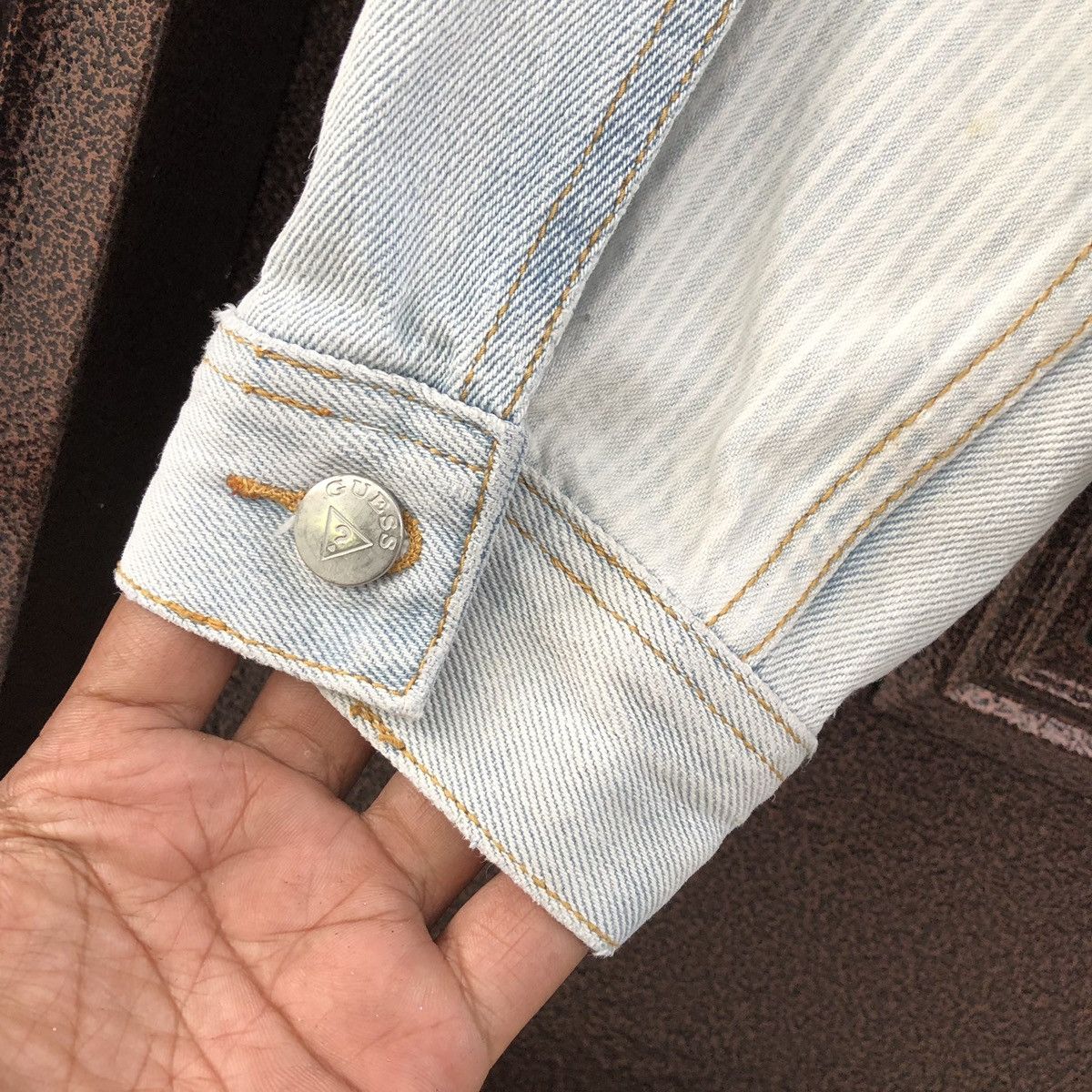 Guess Guess Los Angeles Oversized Vintage Denim Jacket Size US M / EU 48-50 / 2 - 18 Thumbnail