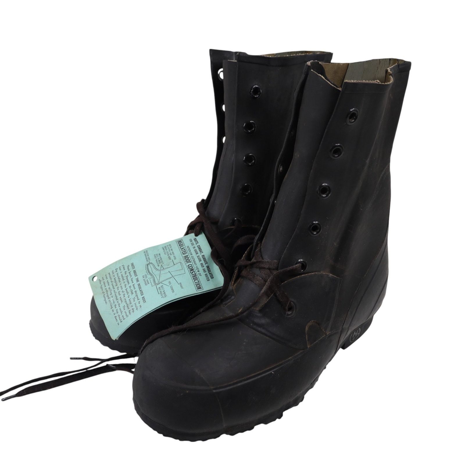 Vintage NWT Vintage Military QMC Hood Rubber Cold Weather Boots Size US 9 / EU 42 - 2 Thumbnail