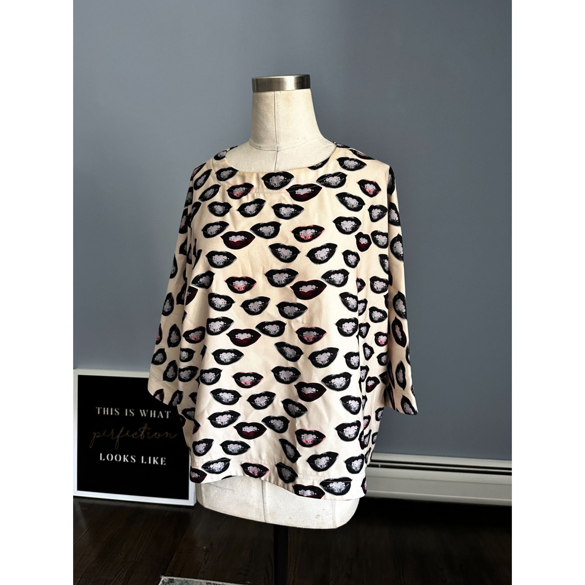 Pepe Jeans Bells Andy Warhol Marilyn Monroe Lips Pop Art Top M/L Size M / US 6-8 / IT 42-44 - 1 Thumbnail