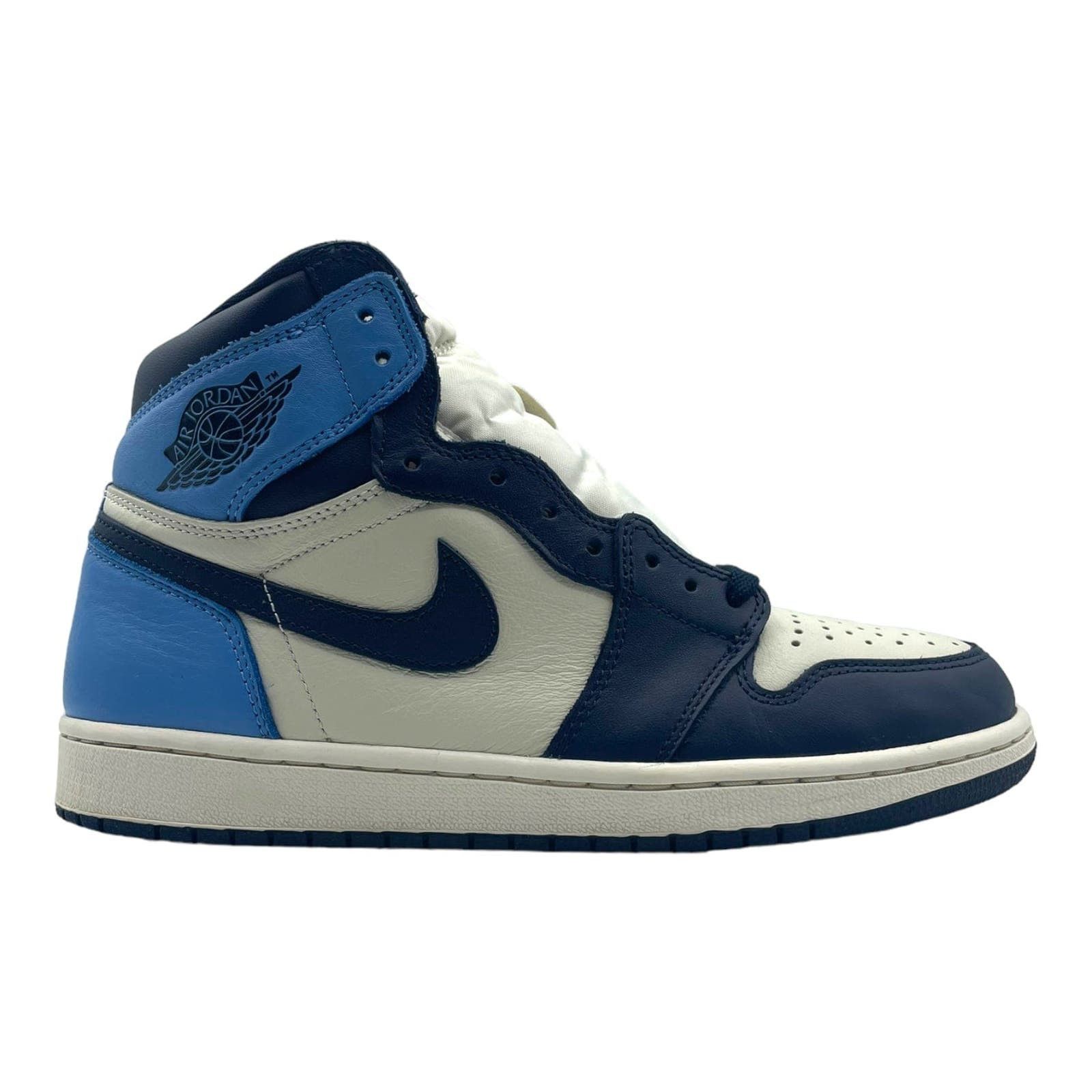 Nike Air Jordan 1 Retro High Obsidian UNC Pre-Owned | Grailed