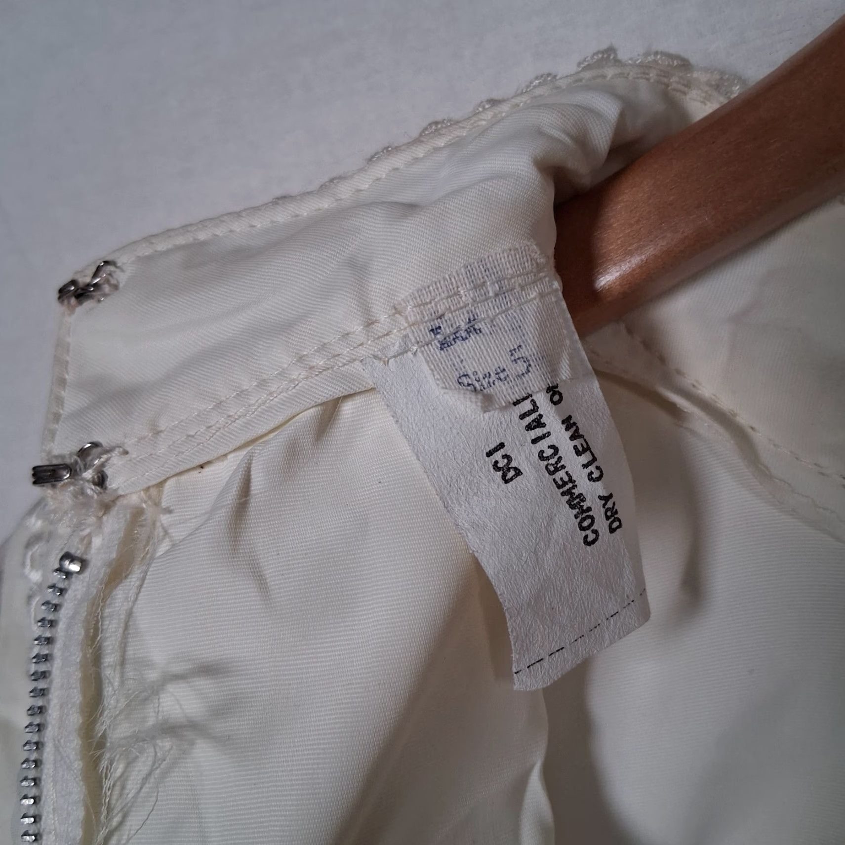 Layer 8 VINTAGE First Communion Dress Girls Size 5 Ivory Long Sleeve Sheer Layer Size US S / EU 44-46 / 1 - 3 Thumbnail