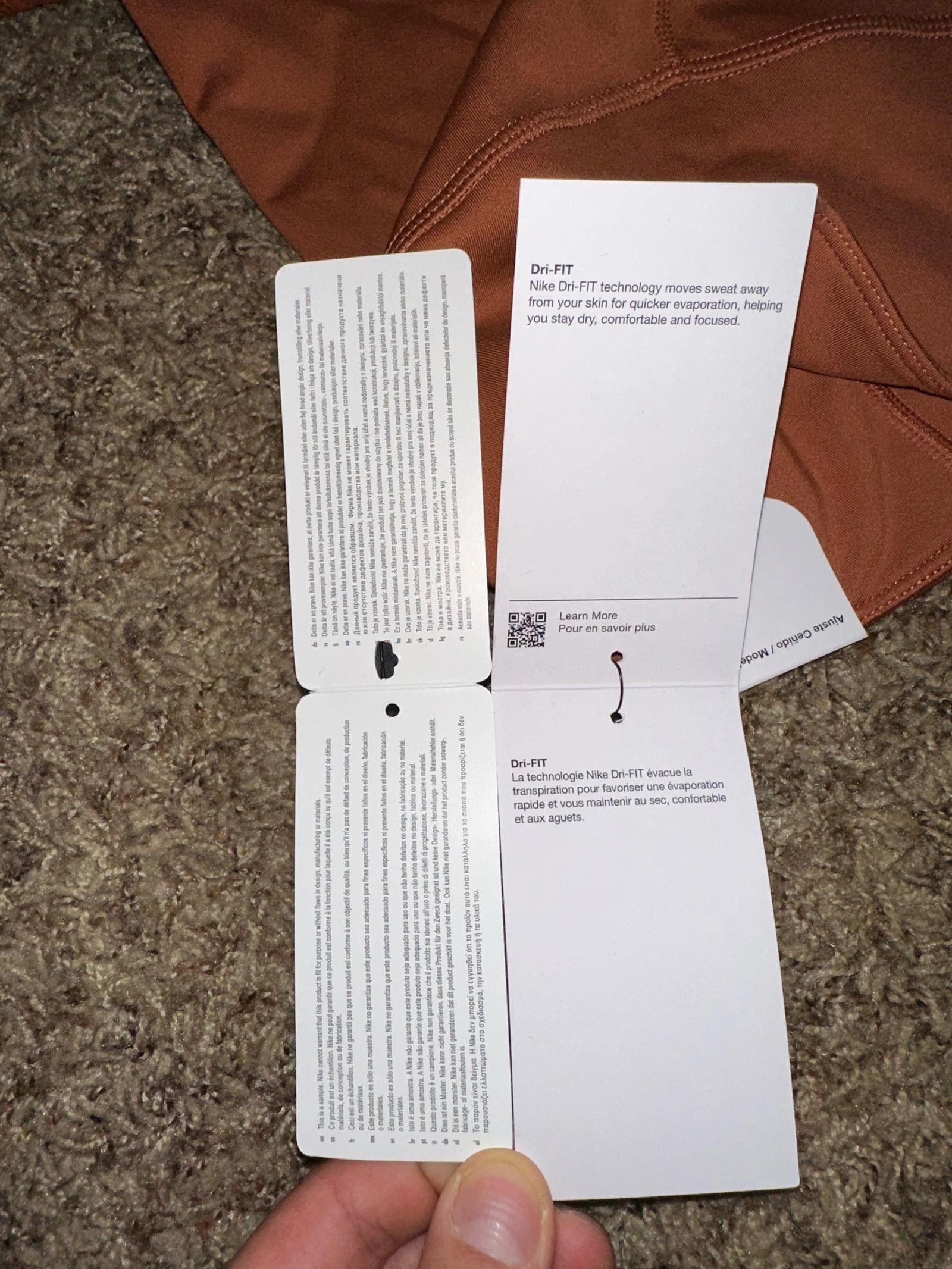 Designer Nike Women's Air Jordan Sport High-Waisted 7" Bike Shorts Sample Size 28" / US 6 / IT 42 - 8 Thumbnail