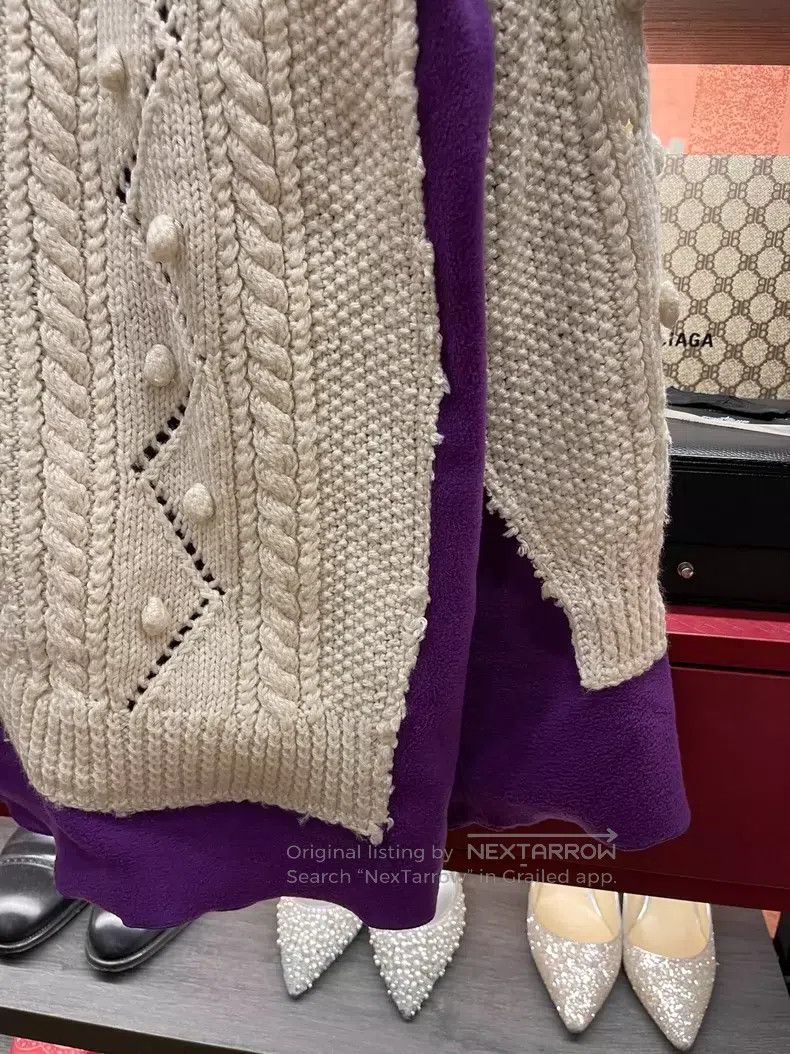 Needles Needles Purple Half Turtleneck Sweater Size US M / EU 48-50 / 2 - 3 Thumbnail