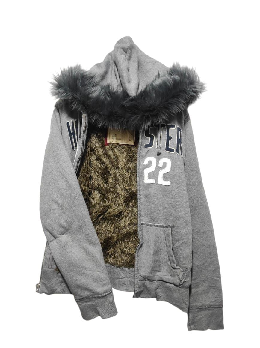 If Six Was Nine Hollister Sherpa Zip Fur Hoodie LGB style Size US L / EU 52-54 / 3 - 1 Thumbnail