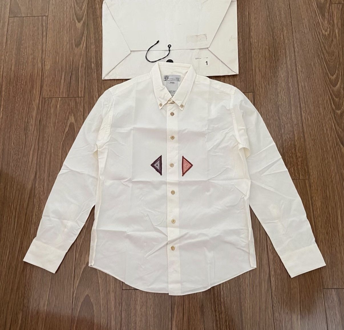 Visvim VISVIM SHIRT Triangle, Long-Sleeve Shirt Size US S / EU 44-46 / 1 - 1 Thumbnail