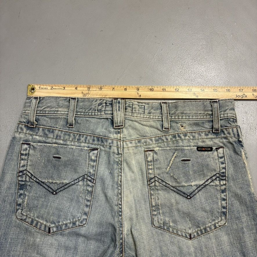 Energie Y2K Energie Distressed Slim Button-Fly Justin Jeans Italy Size US 33 - 13 Thumbnail