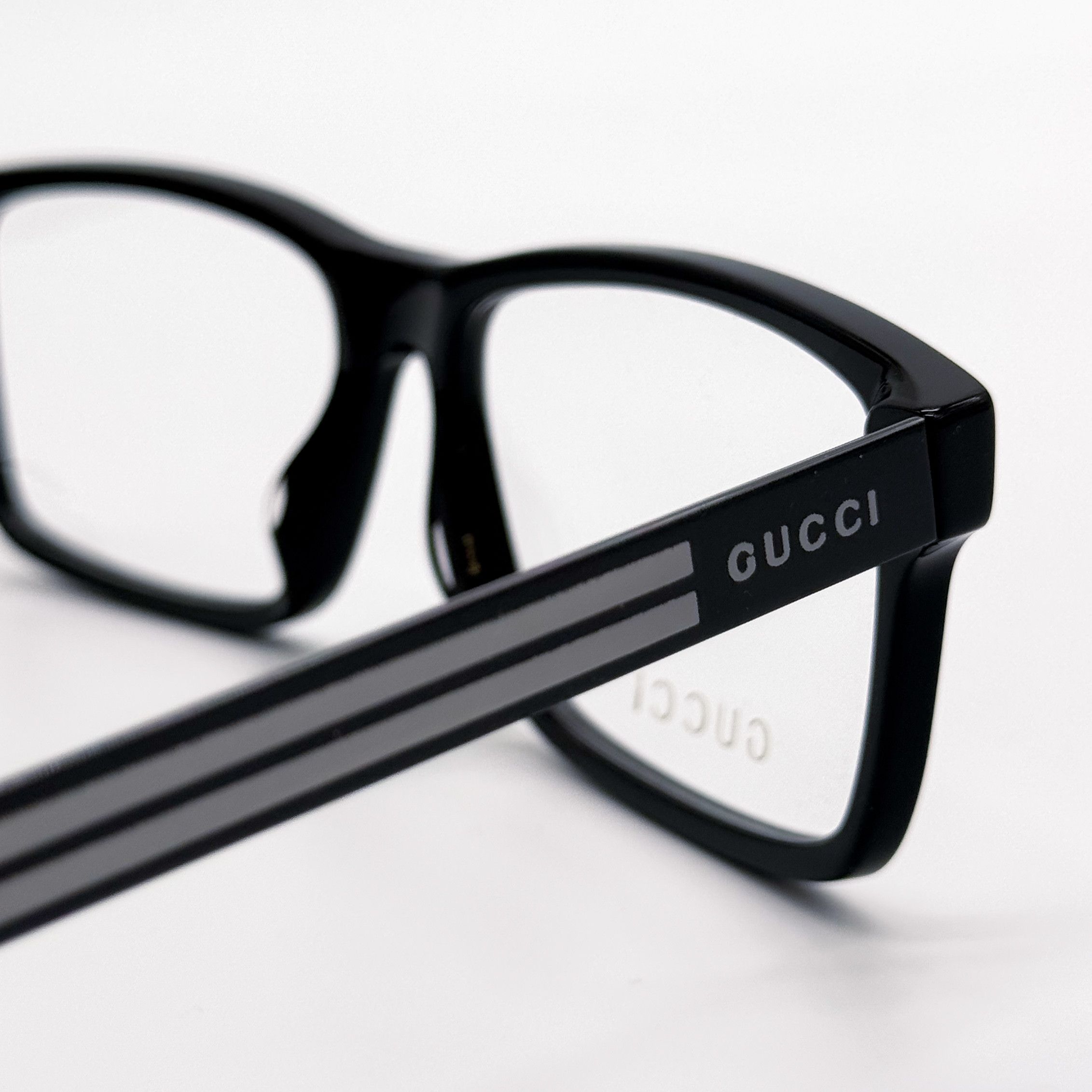 Gucci NEW GUCCI GG0692O 004 UNISEX BLACK/GREY EYEGLASSES GUCCI Size ONE SIZE - 5 Thumbnail