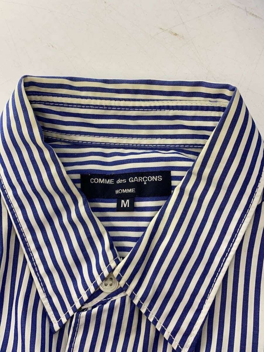 Comme des Garcons Homme Graffiti Graphic Striped Button Shirt Size US M / EU 48-50 / 2 - 4 Thumbnail