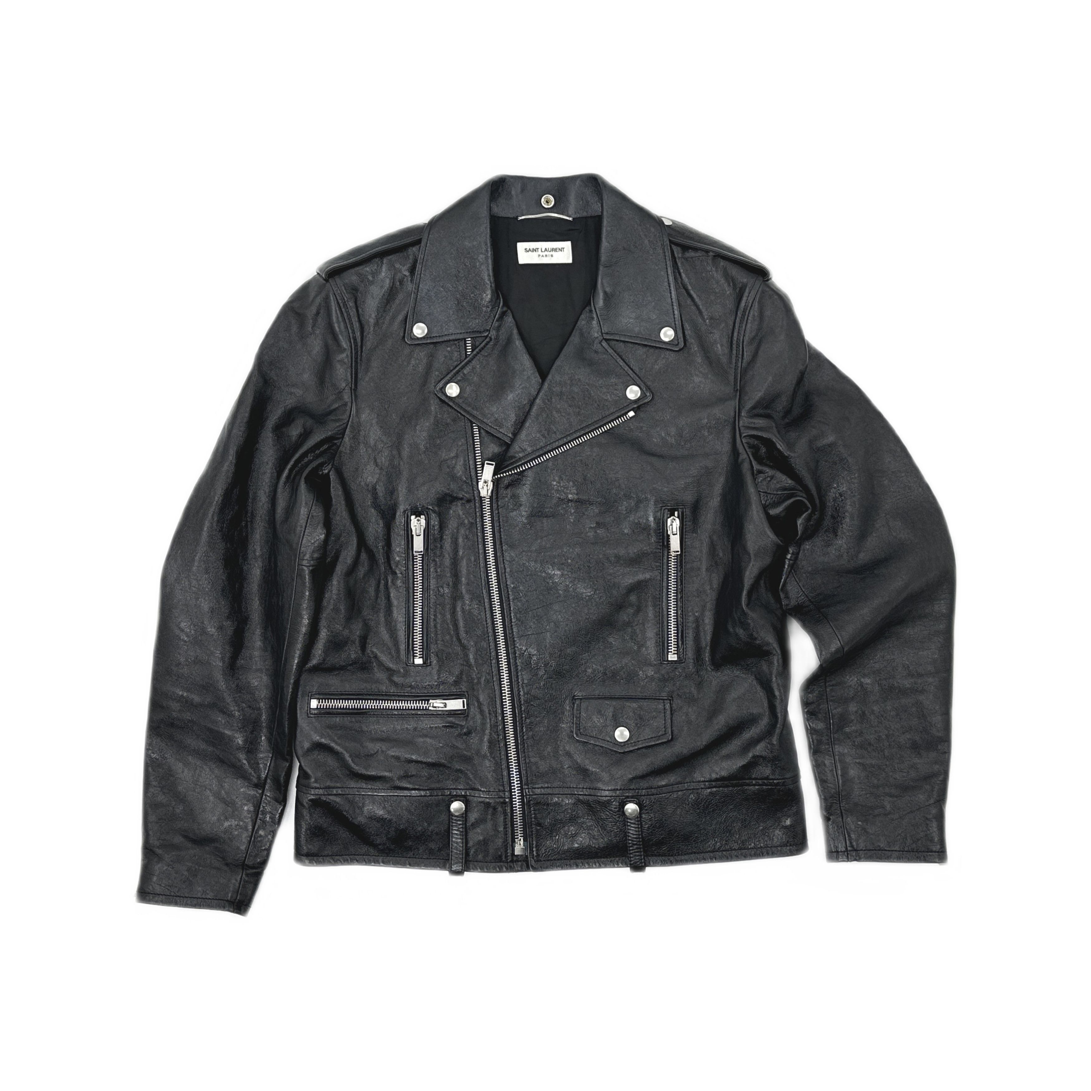 Saint Laurent Paris Saint Laurent L01 Biker Leather jacket FW12