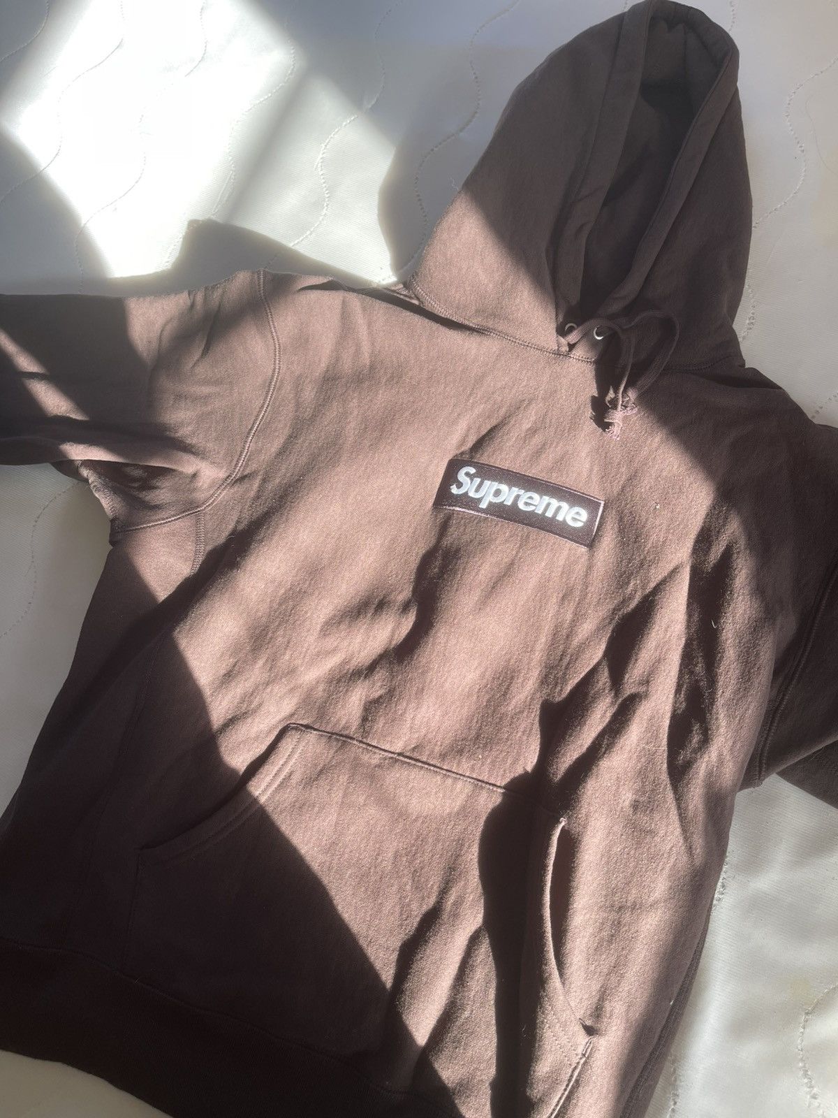 Supreme Supreme Box Logo Hoodie Dark Brown 2021 | Grailed