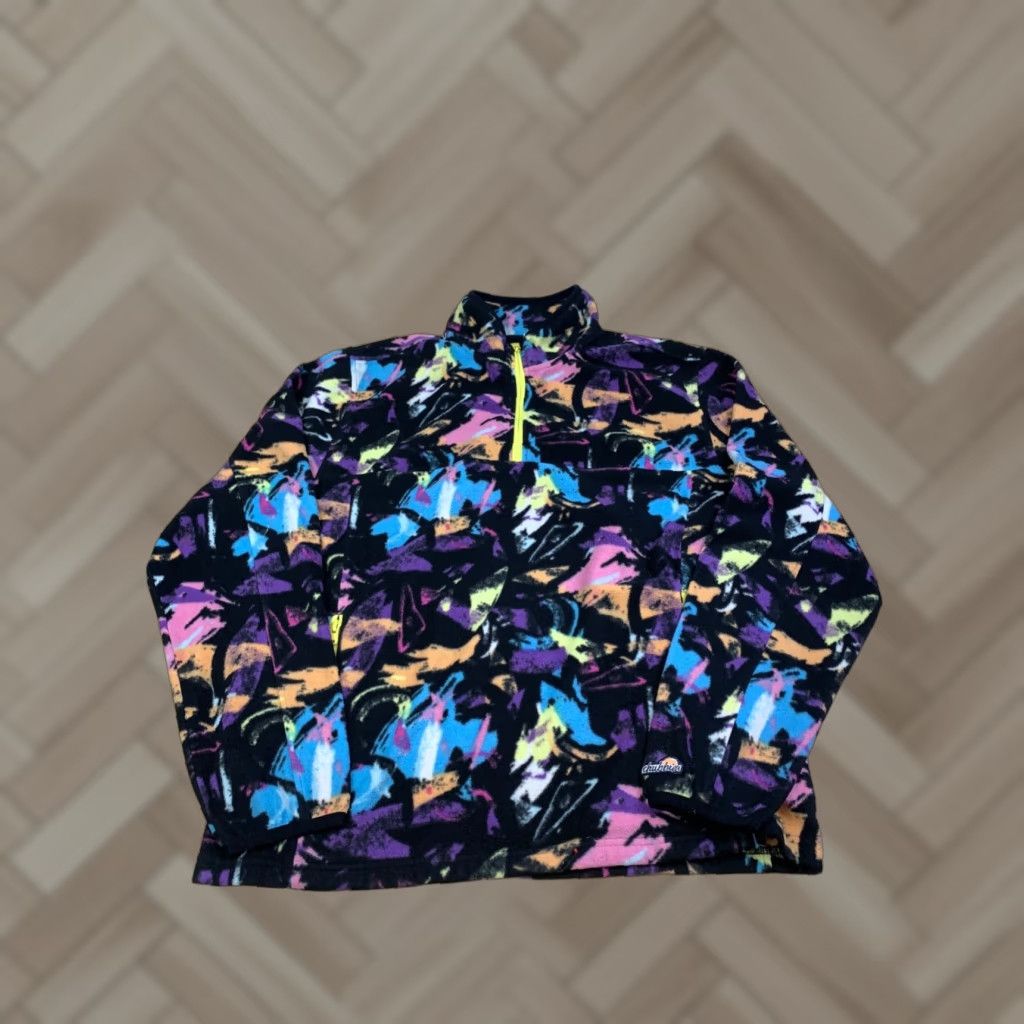 Chubbies Chubbies PullOver 1/4 Zip Men L Fleece Multicolor Logo Sweater Casual Winter Spring Fall Size US L / EU 52-54 / 3 - 1 Thumbnail
