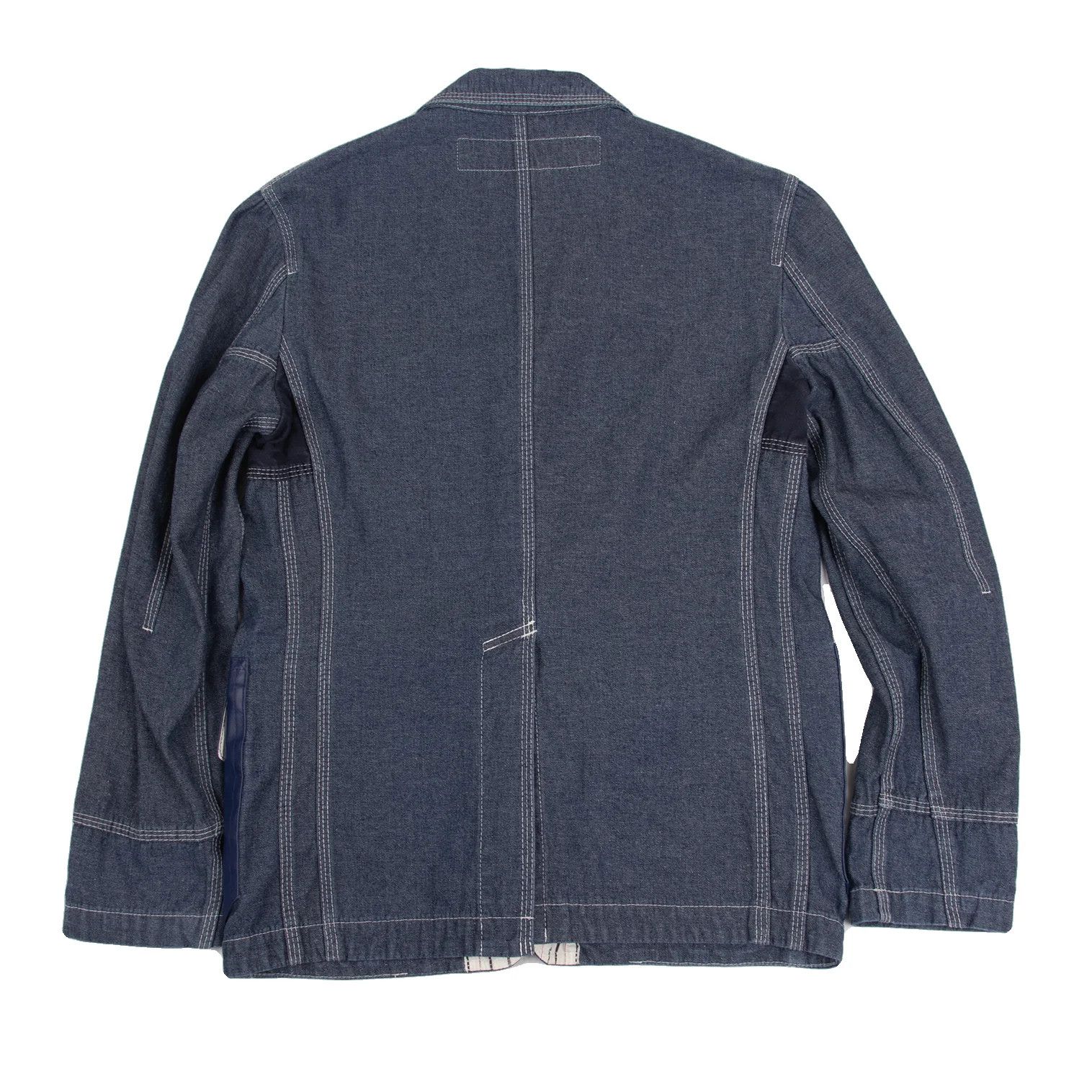 Junya Watanabe Reversible Patch Denim Jacket Indigo Blue SS Size US S / EU 44-46 / 1 - 18 Thumbnail