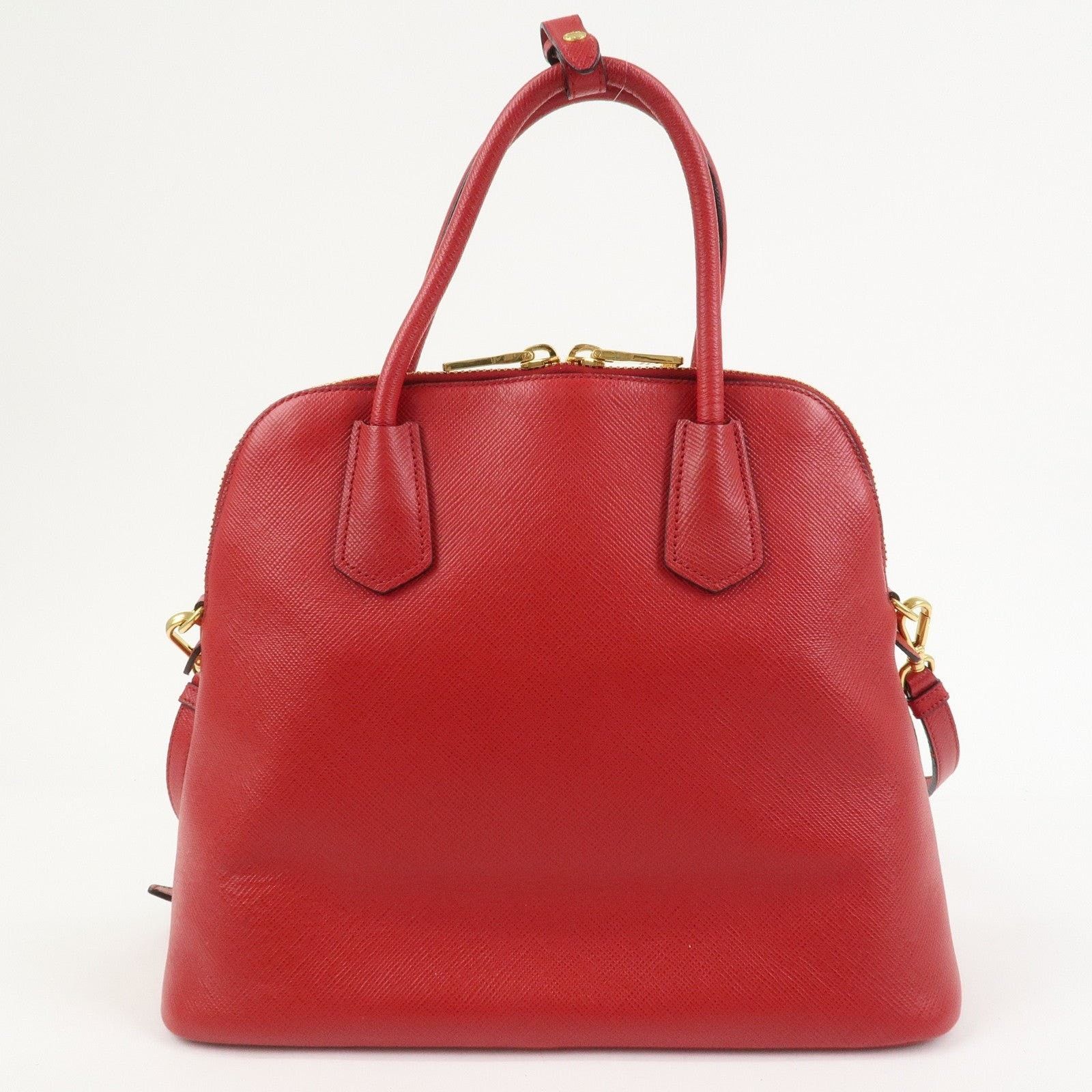 Prada Prada Saffiano Lux Galleria Double Zip Saffiano Satchel Size ONE SIZE - 2 Thumbnail