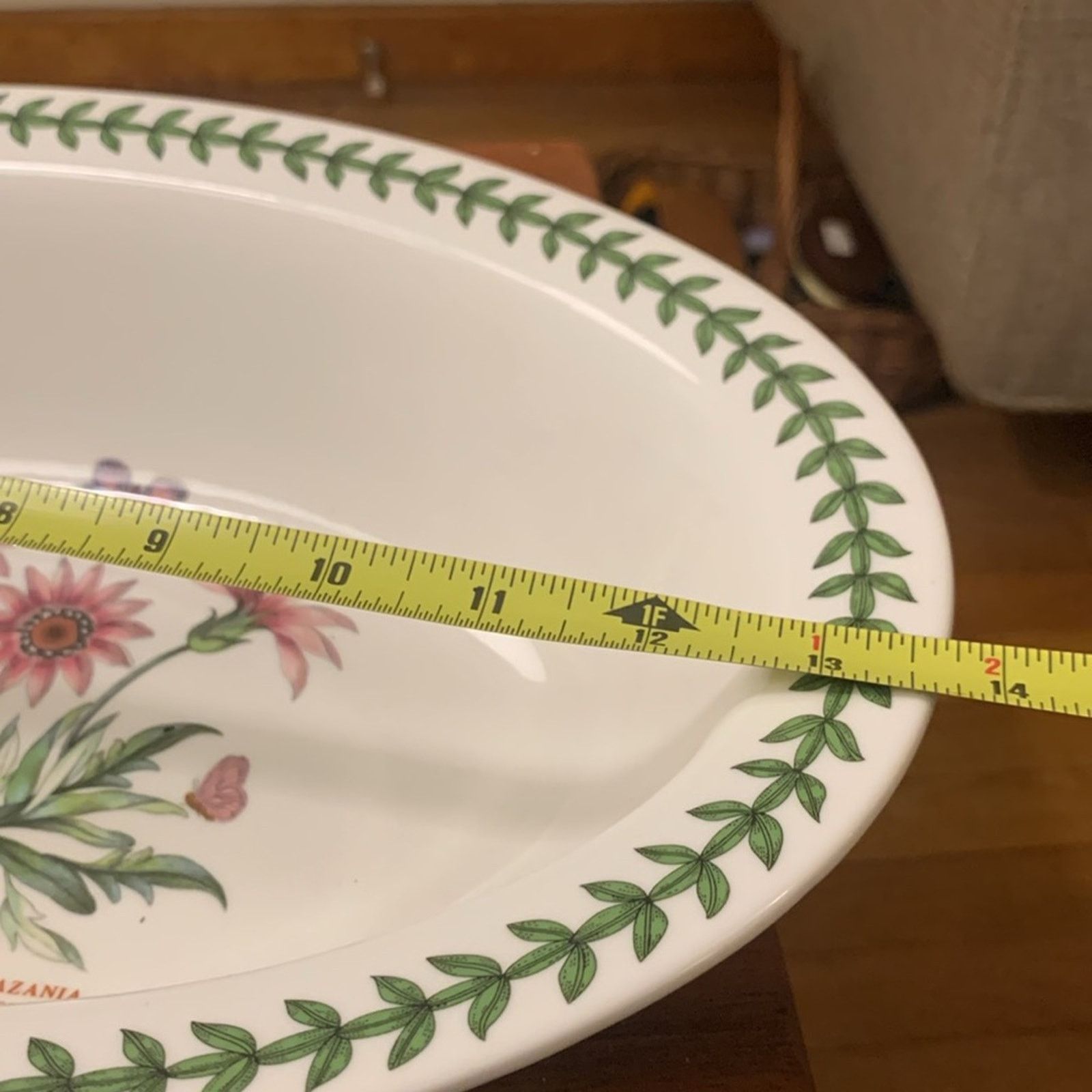 Vintage BNWT Portmeirion floral ceramic porcelain13.75" baking dish Size ONE SIZE - 5 Thumbnail