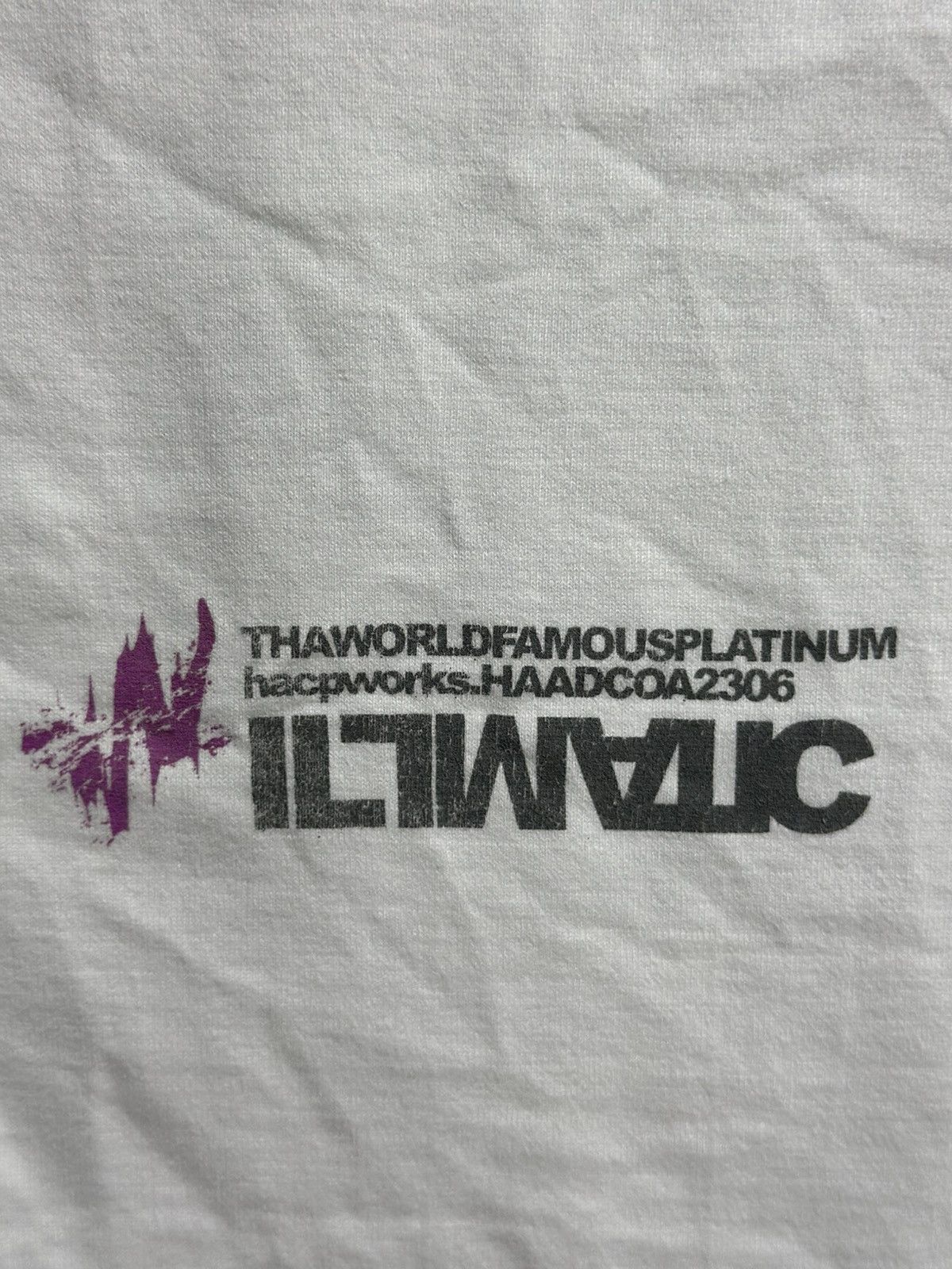 Japanese Brand × Kaws × Vintage Vintage ThaWorldFamous Faded Tee Size US M / EU 48-50 / 2 - 8 Thumbnail