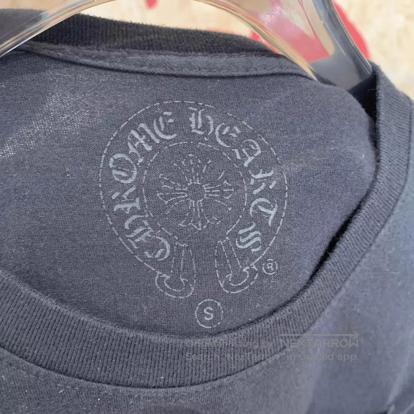 Chrome Hearts Black Short Sleeve Pocket T-Shirt. Size US S / EU 44-46 / 1 - 2 Thumbnail
