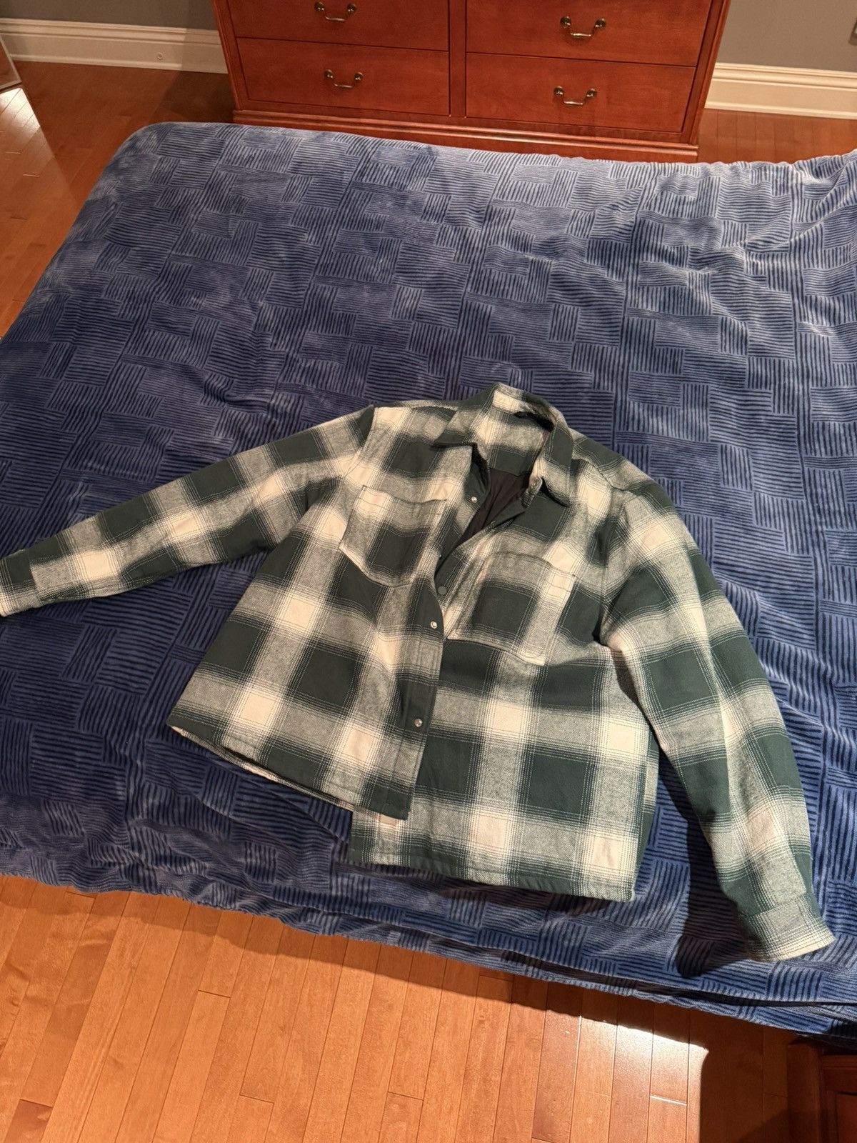 Zara Plaid padded overshirt Size US XL / EU 56 / 4 - 1 Thumbnail