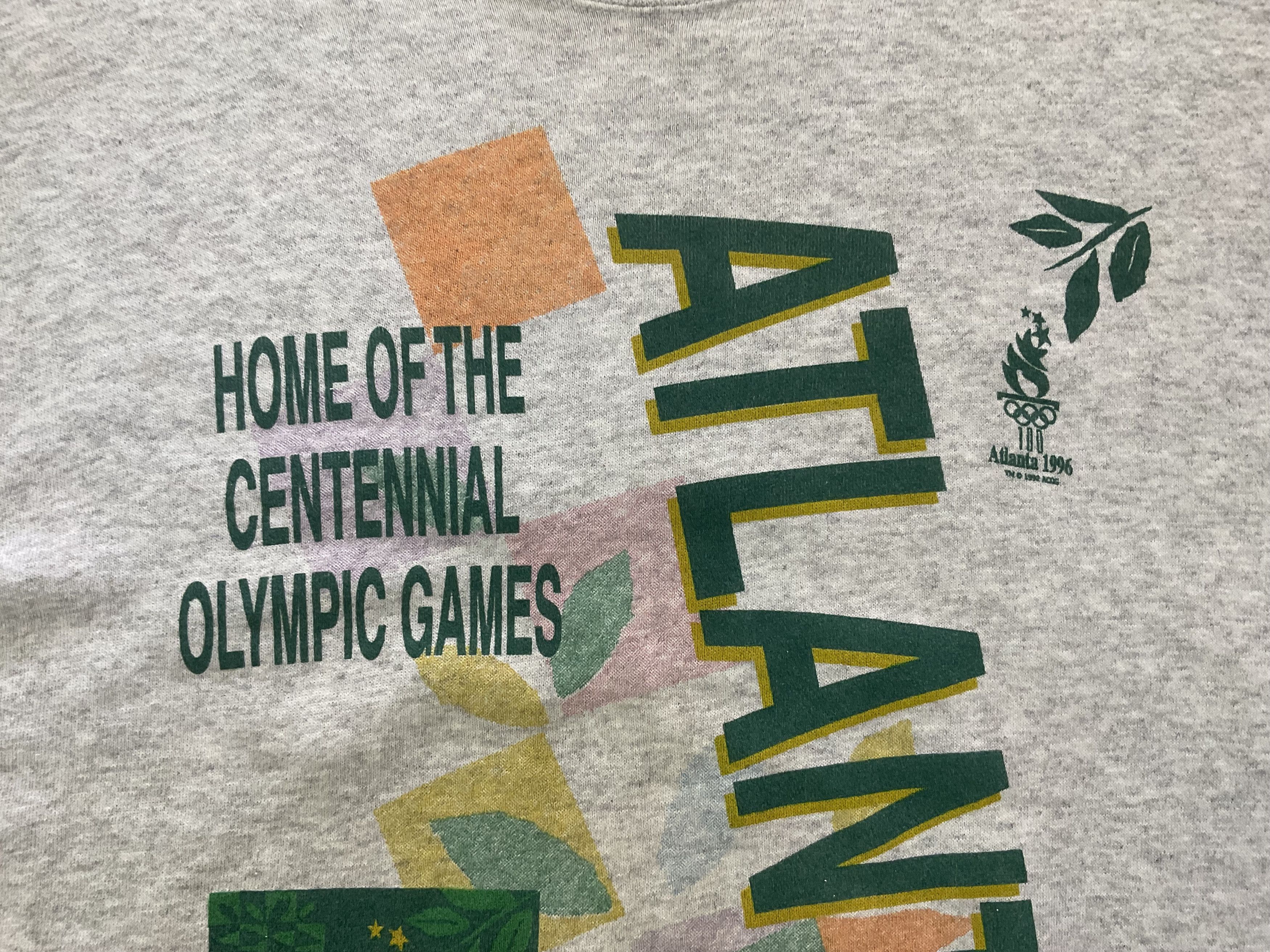 Sports Specialties Vintage Atlanta 1996 Olympics Crewneck Sweatshirt Size US L / EU 52-54 / 3 - 2 Thumbnail