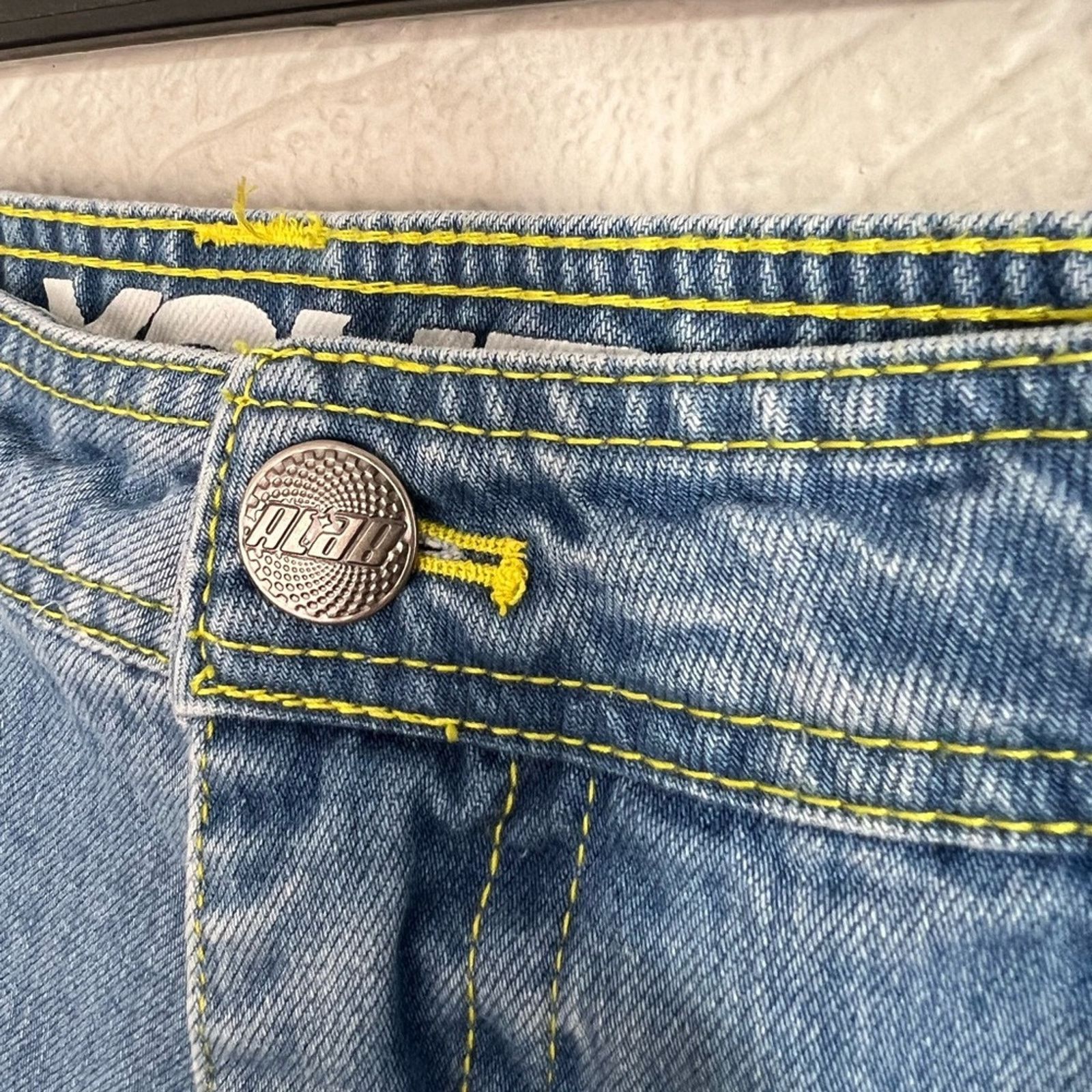 Vintage Alab 26" Mega Leg Rave Oversized Baggy Fit Jeans 40x22 JNCO Size US 40 / EU 56 - 5 Thumbnail