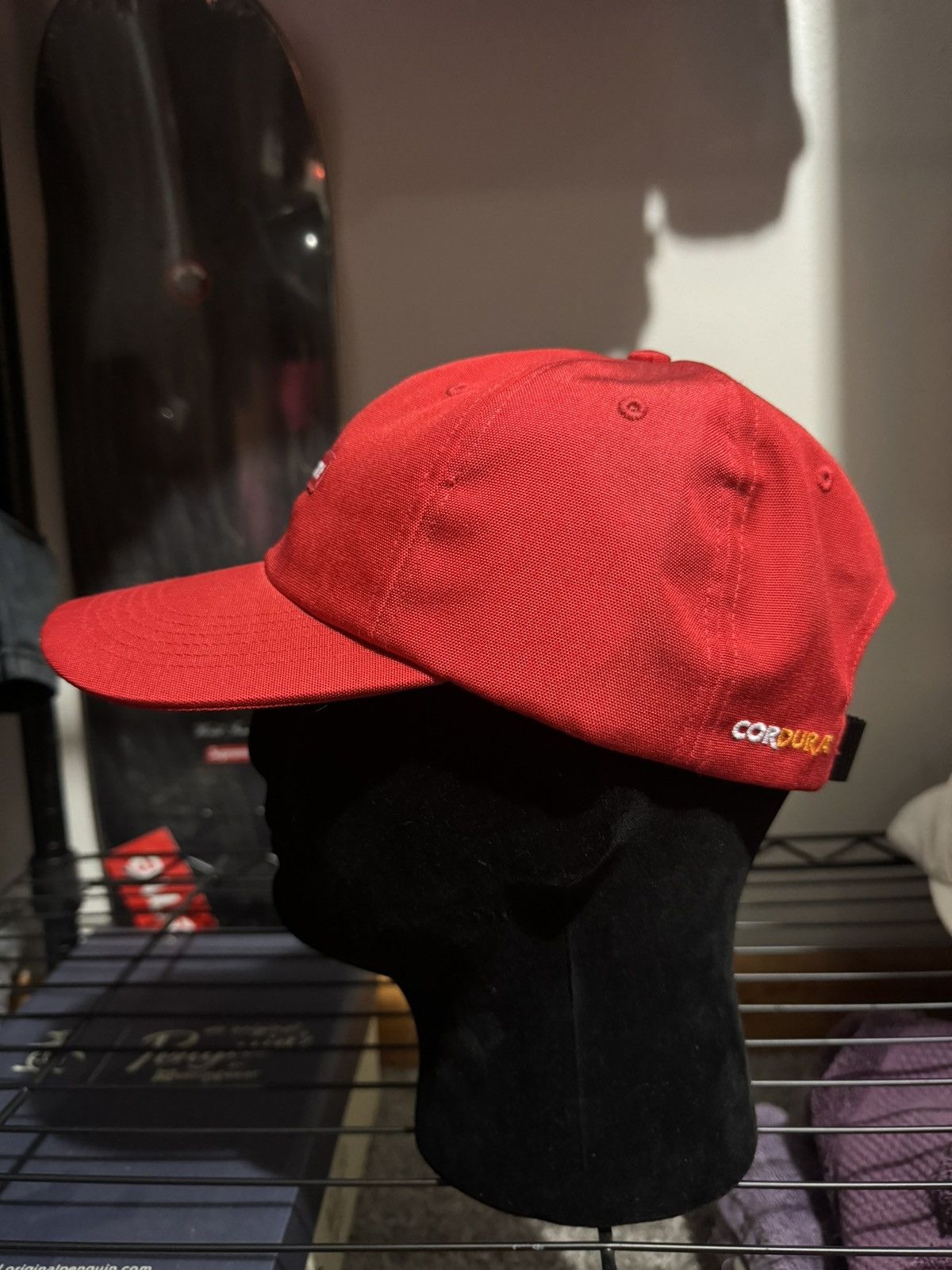 Supreme Supreme Cordura Small Box 6-Panel Red Size ONE SIZE - 3 Thumbnail