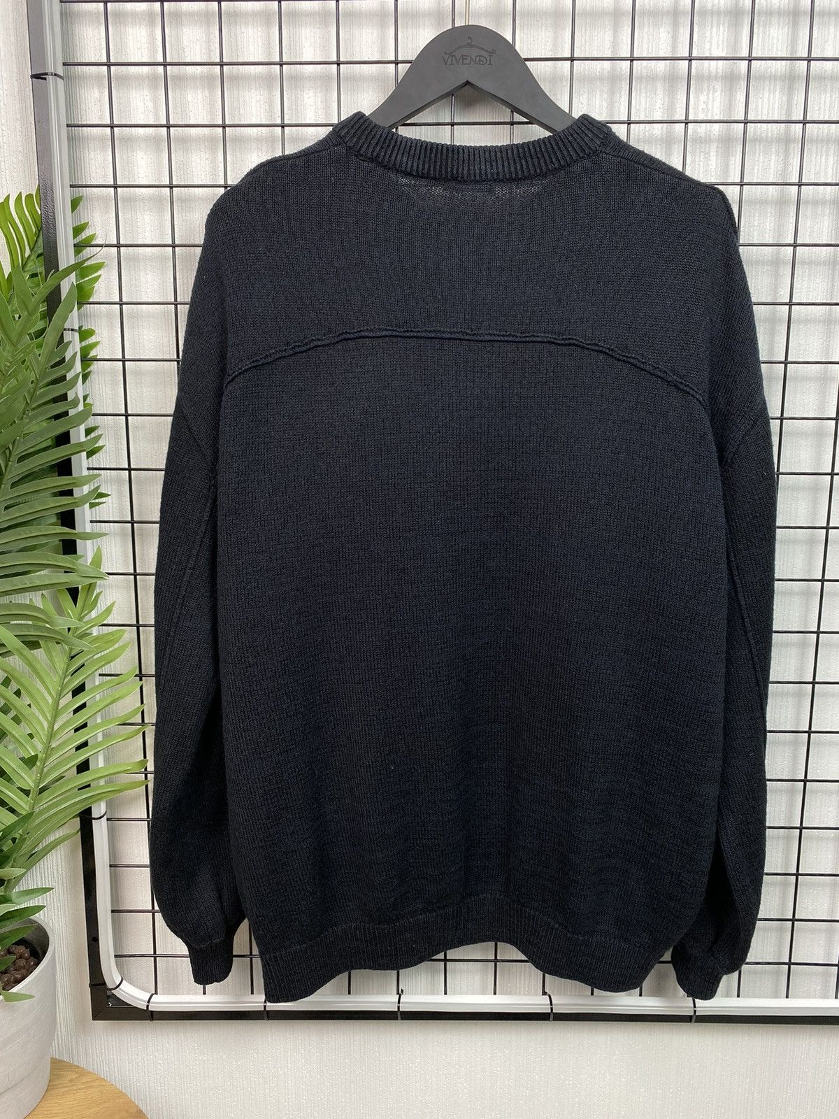 Other Calvin Klein Jeans Oversized Men’s Sweater Black M Big logo Size US M / EU 48-50 / 2 - 12 Thumbnail