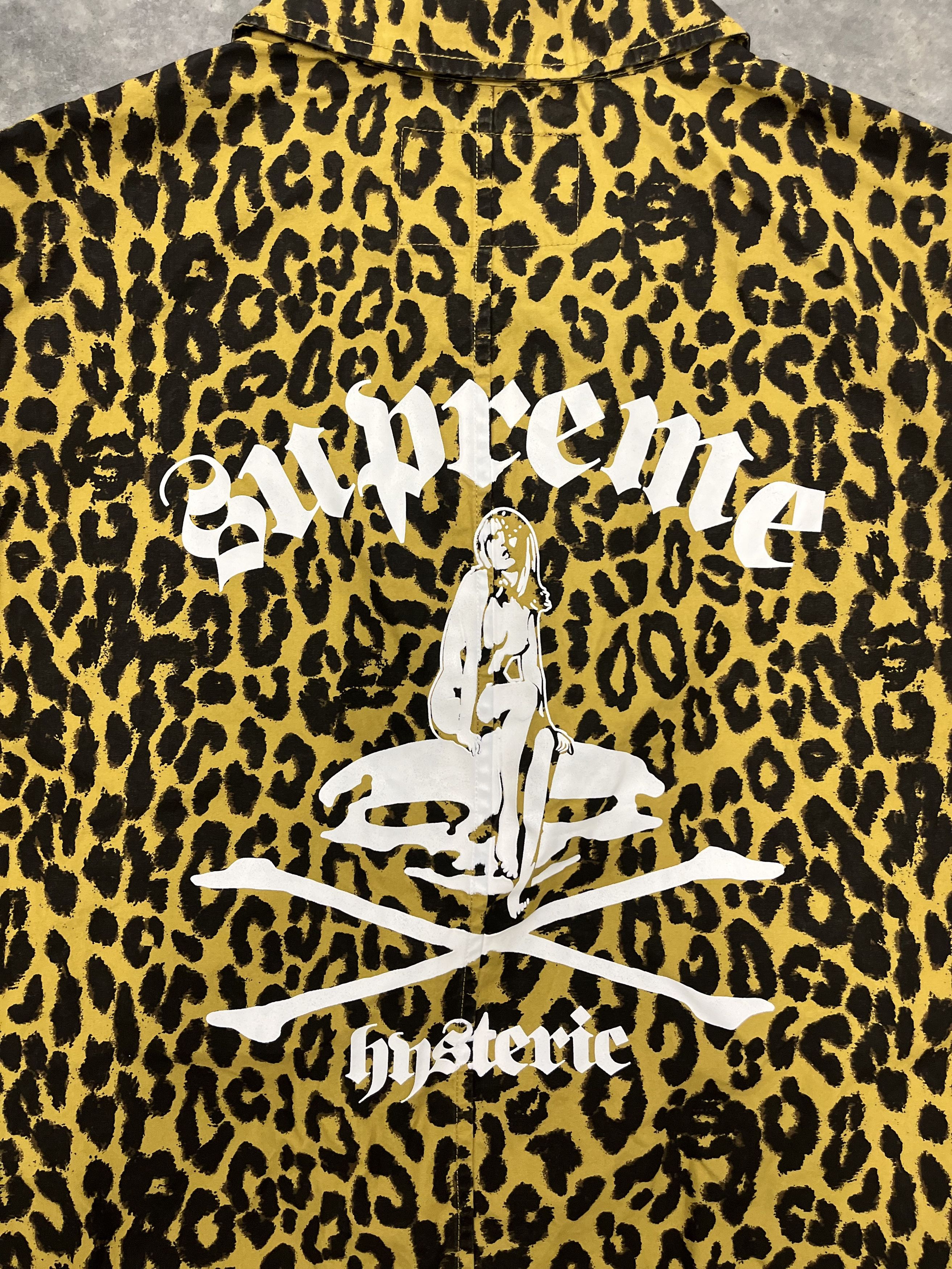 Hysteric Glamour × Supreme Supreme X Hysteric Glamour Leopard Trench Coat Size L Size US L / EU 52-54 / 3 - 3 Thumbnail