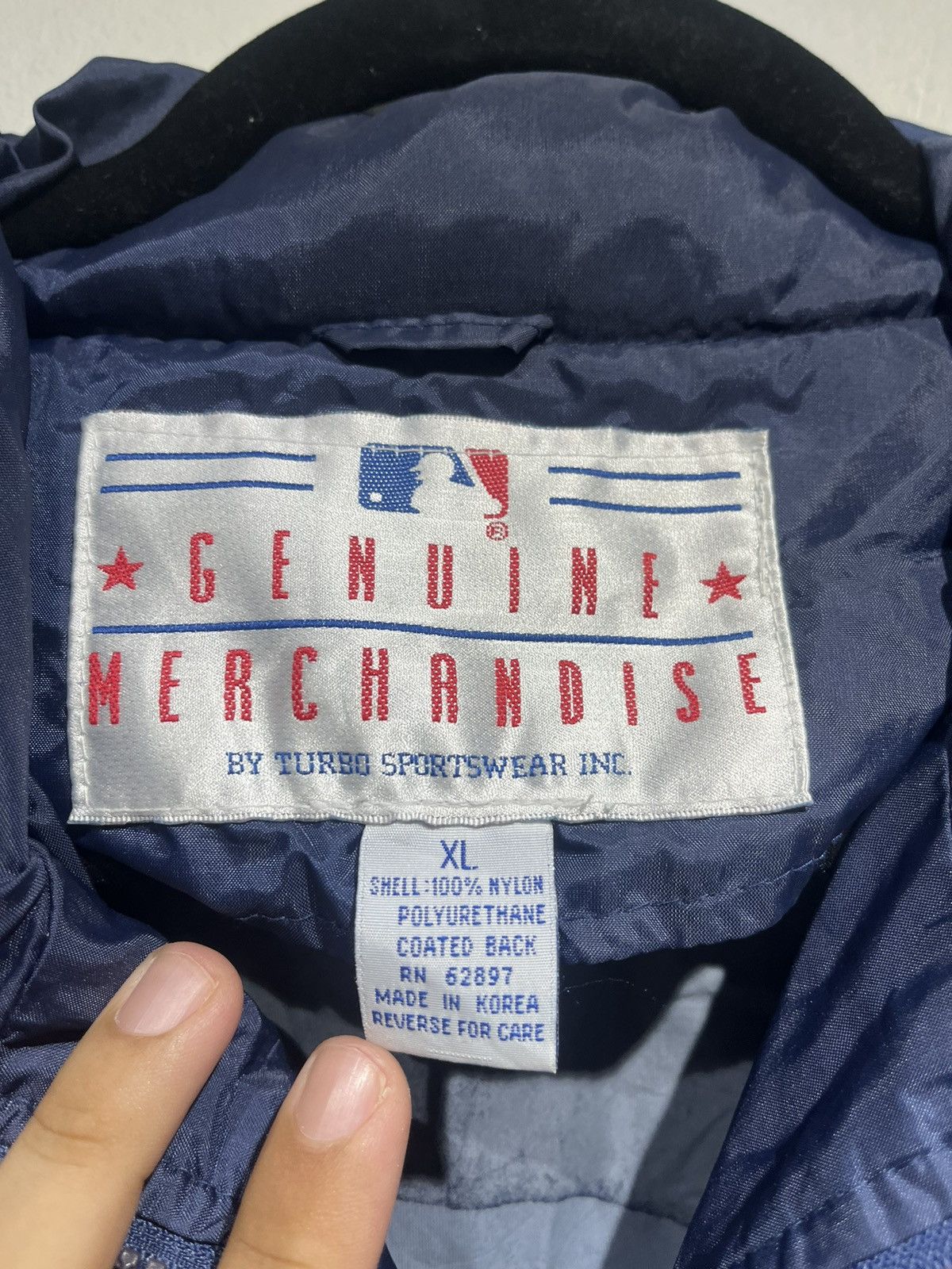 MLB × Vintage Vintage Indians windbreaker Size US XL / EU 56 / 4 - 3 Thumbnail