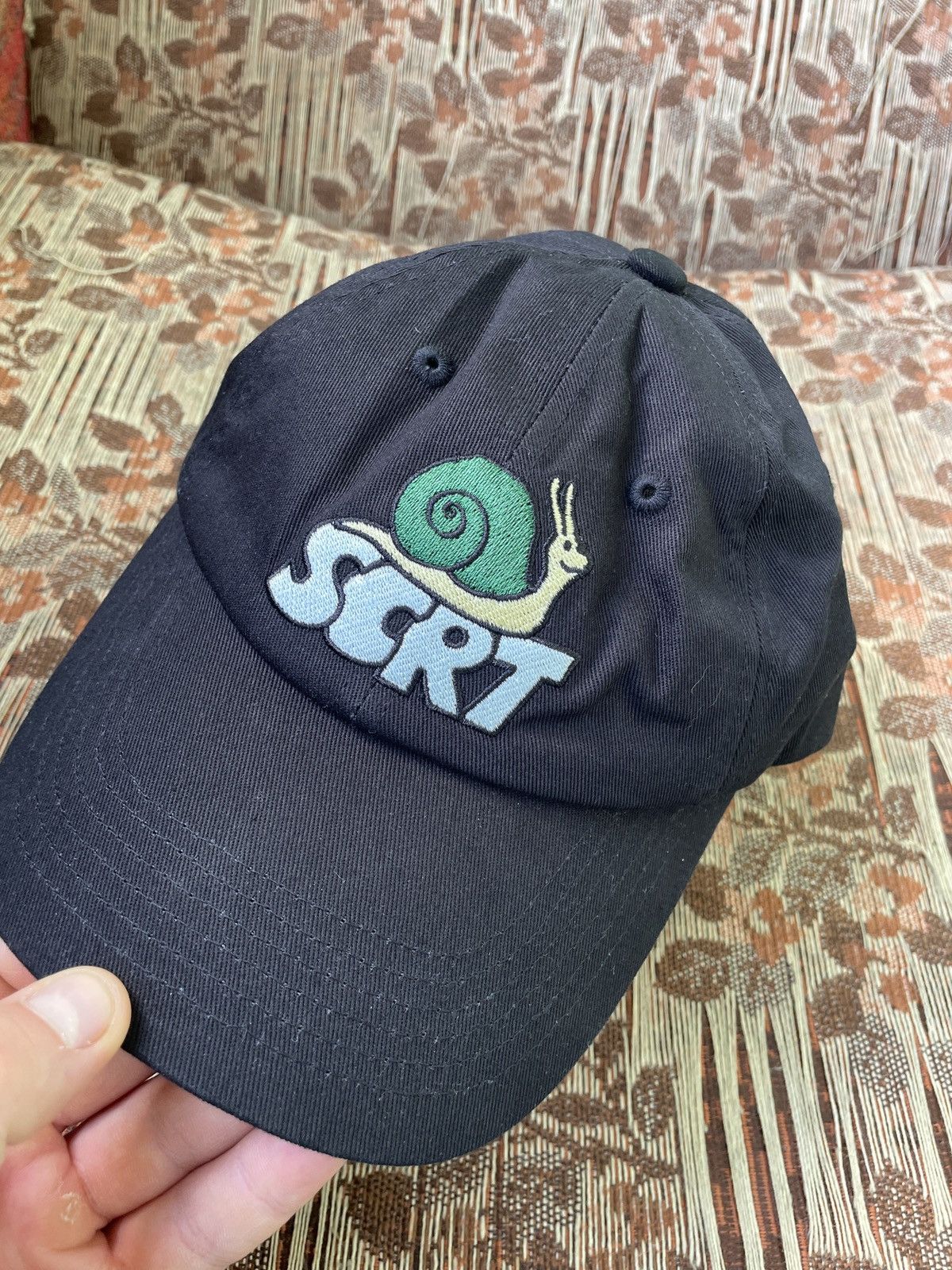 SCRT SCRT Snail Black Cap Stay Creative Co. Size ONE SIZE - 3 Thumbnail