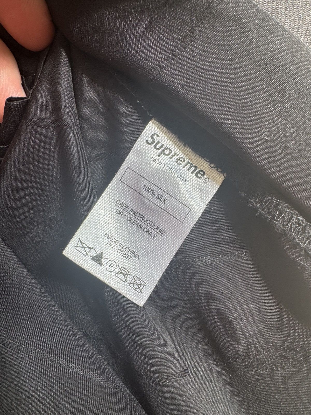 Supreme Supreme Silk Polo Size US L / EU 52-54 / 3 - 2 Thumbnail