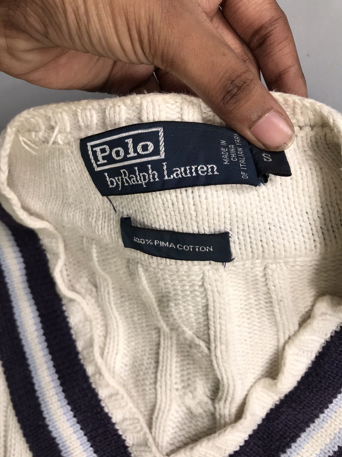 Polo Ralph Lauren Vintage polo Ralph Lauren knit sweater Size US XS / EU 42 / 0 - 7 Thumbnail