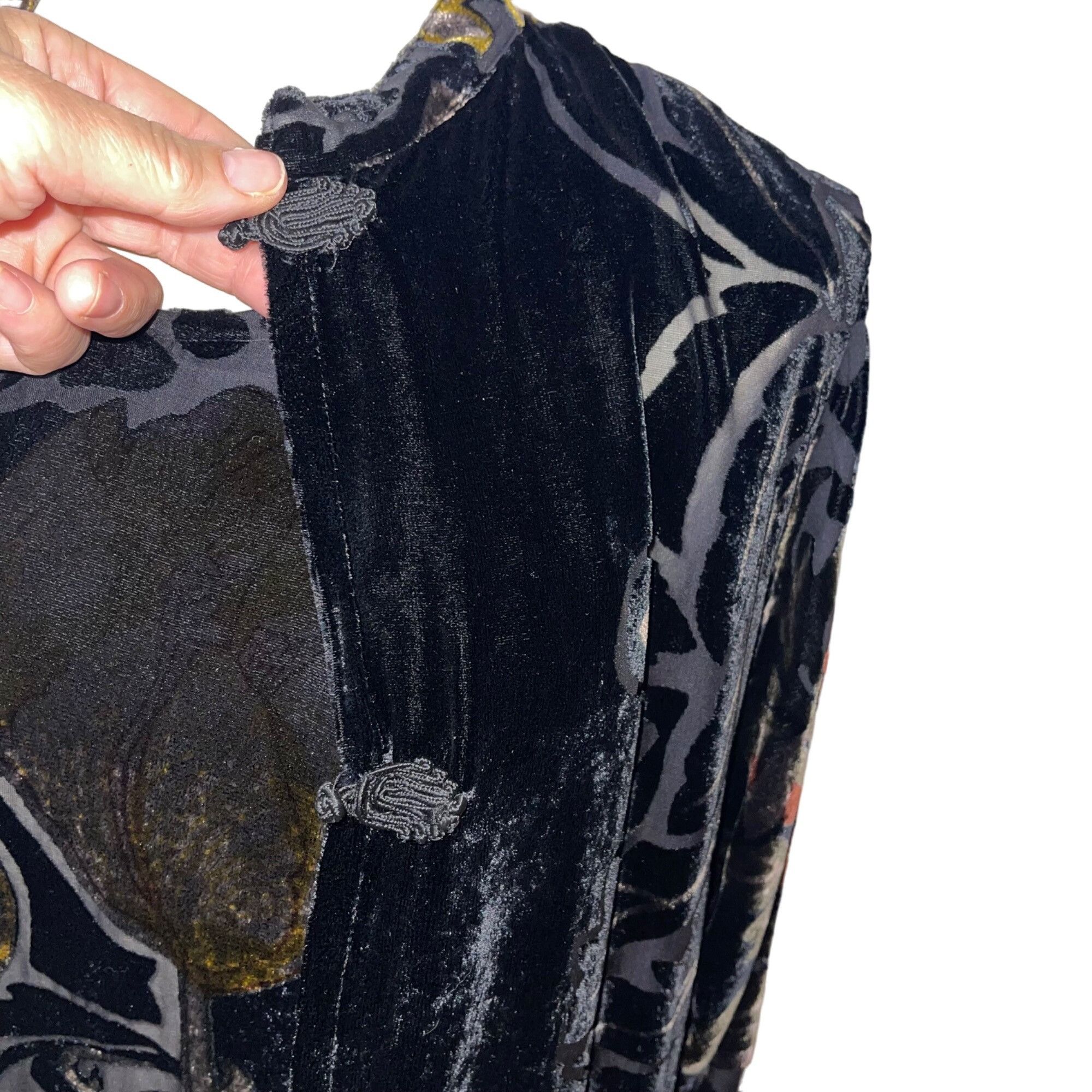 Ethos Vintage Womens Dress Jacket Set Size Small Black