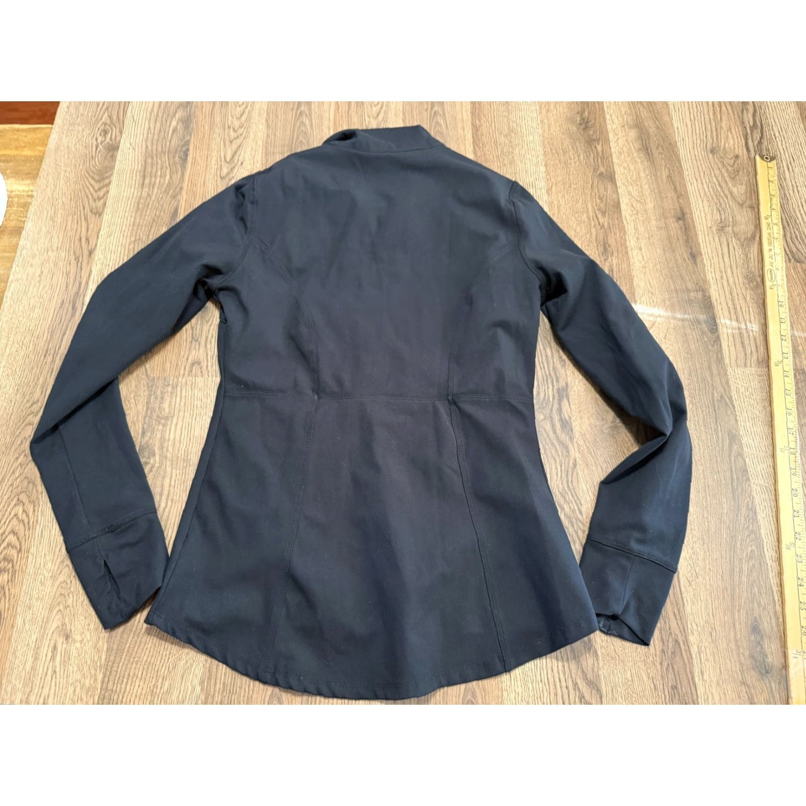 New Balance New Balance Balance Collection Shirt Women's Medium Black Long Sleeve Zip up Shirt Size M / US 6-8 / IT 42-44 - 2 Thumbnail