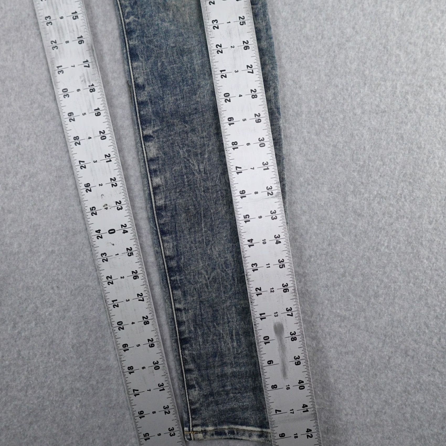 G-Star G-Star Jeans Skinny 31 (31X33) Denim Blue Wash Womens 5-Pocket Stretch Slim Mid Mafid VINTAGE? (No) Size 24" / US 00 / IT 34 - 6 Thumbnail