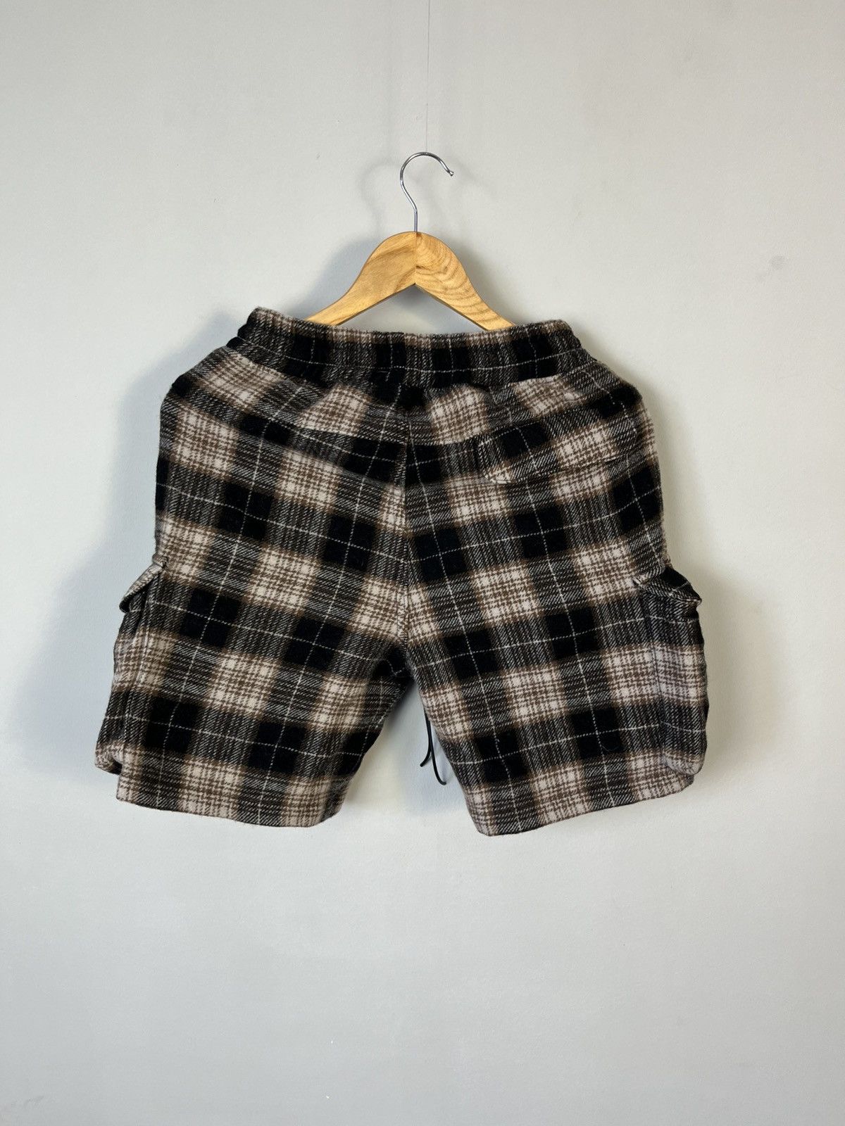 Represent Clo. Represent Clo. Wool Hype Style Plaid Cargo Shorts Size US 30 / EU 46 - 6 Thumbnail