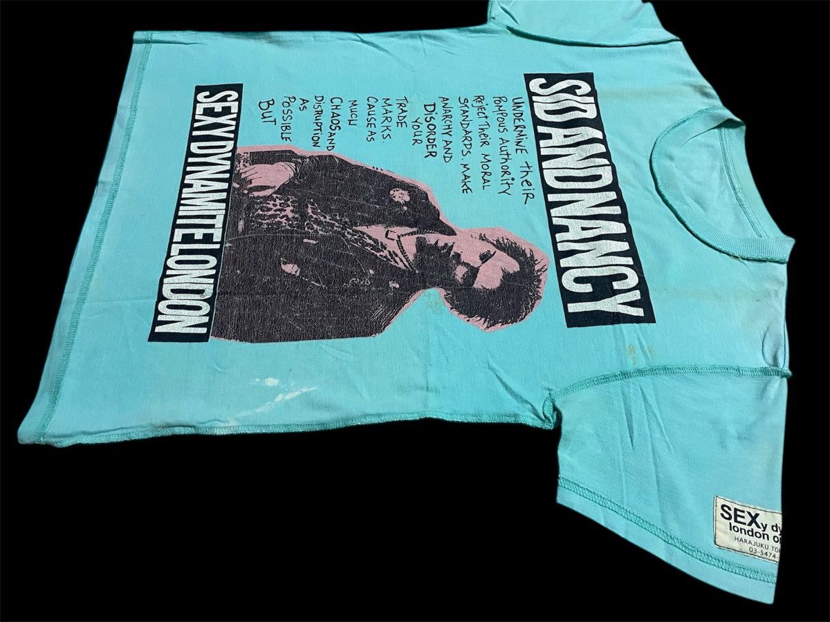 Japanese Brand × Vintage Vintage Sid and Nancy Tees by Sexy Dynamite London Original Size US XS / EU 42 / 0 - 7 Thumbnail