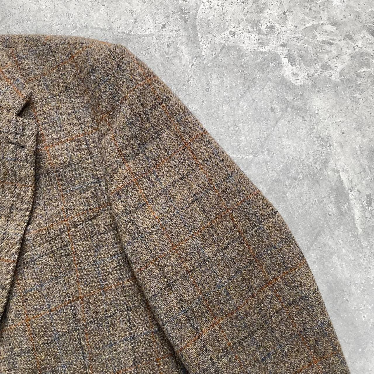 Harris Tweed Vintage Harris Tweed Walbusch Wool Blazer Gray Size 26 Size 48R - 5 Thumbnail
