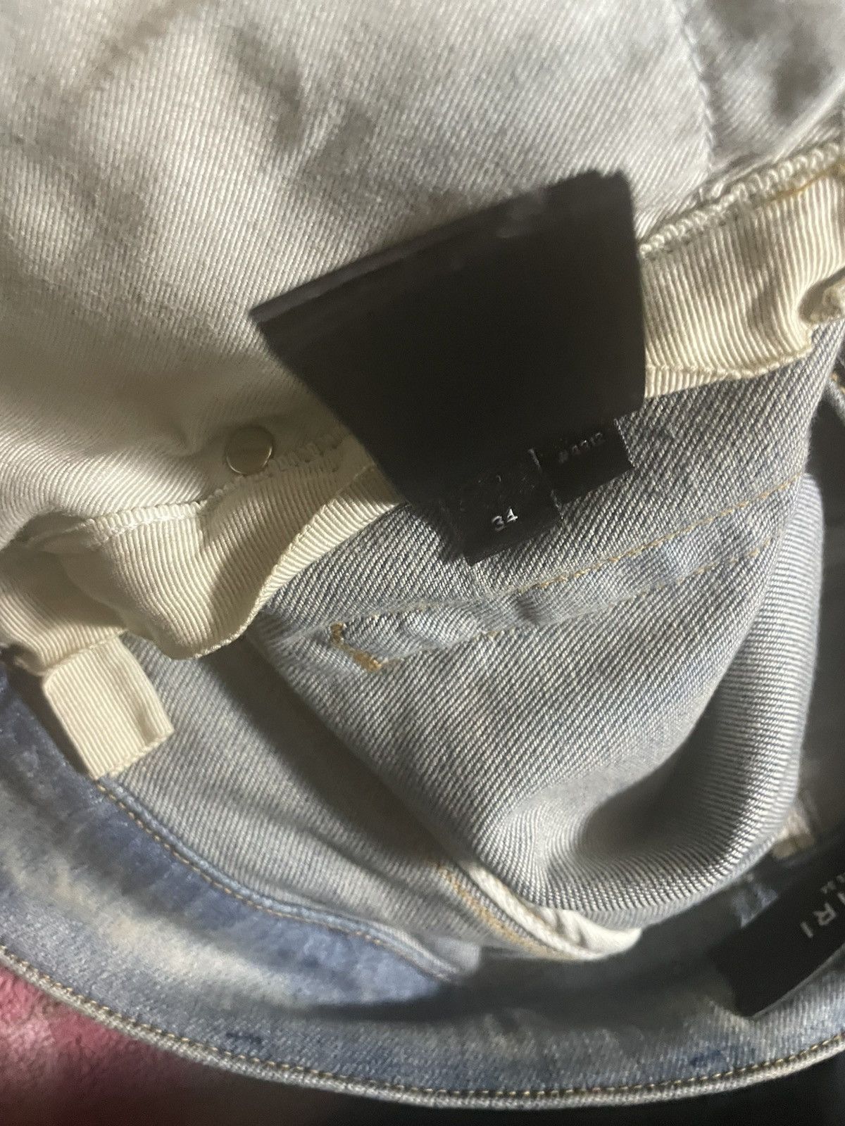 Amiri Amiri jeans only worn once Size US 34 / EU 50 - 8 Thumbnail