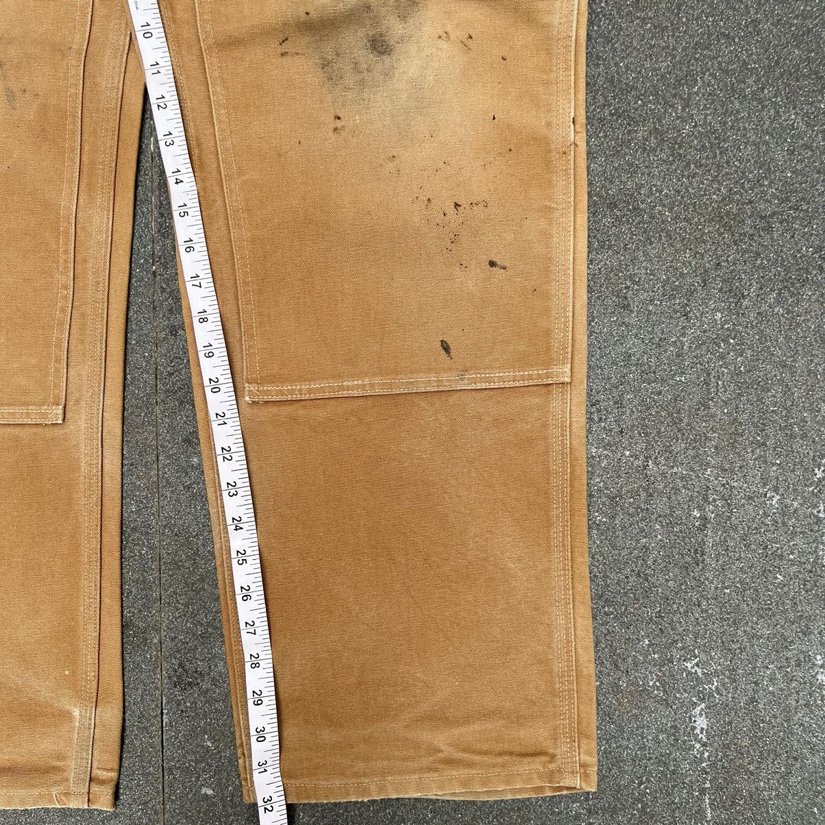 Carhartt × Vintage Vintage Faded Carhartt Double Knee BRN Size US 42 / EU 58 - 8 Thumbnail