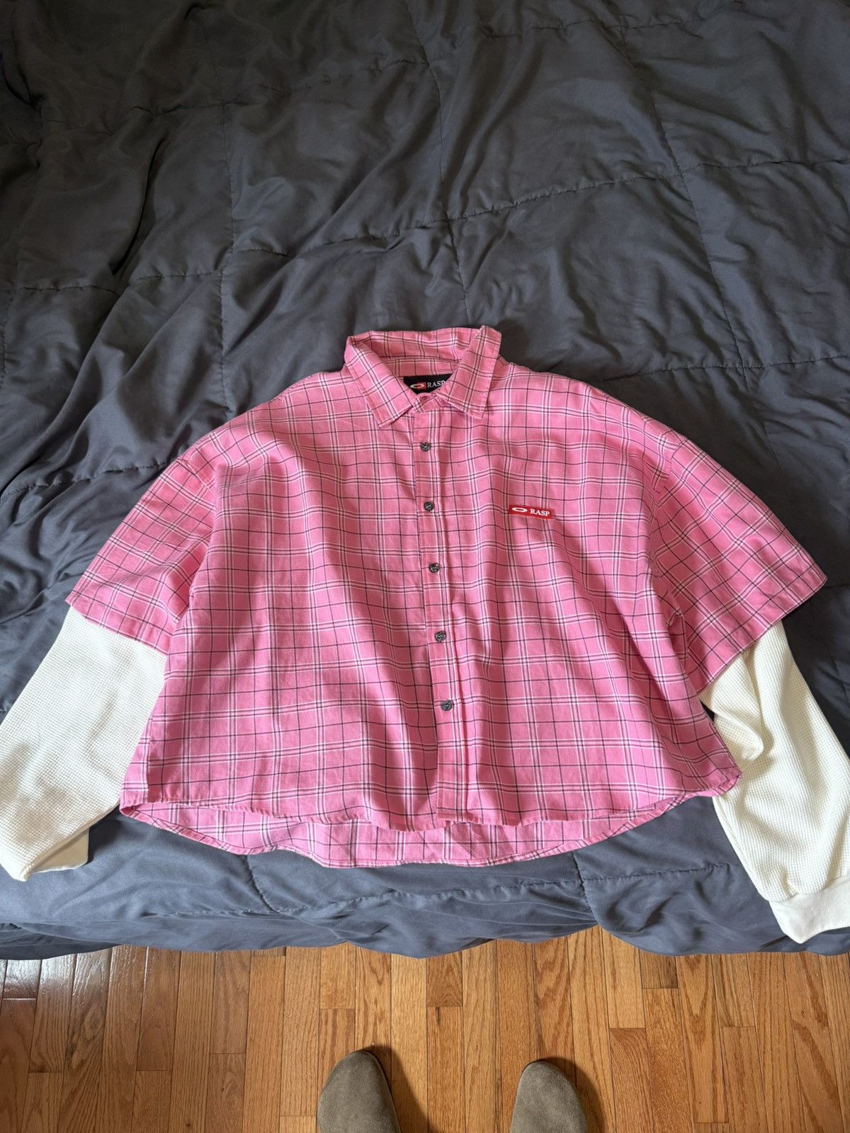 The GV Gallery Gv Gallery Pink Thermal Flannel Size US M / EU 48-50 / 2 - 2 Thumbnail