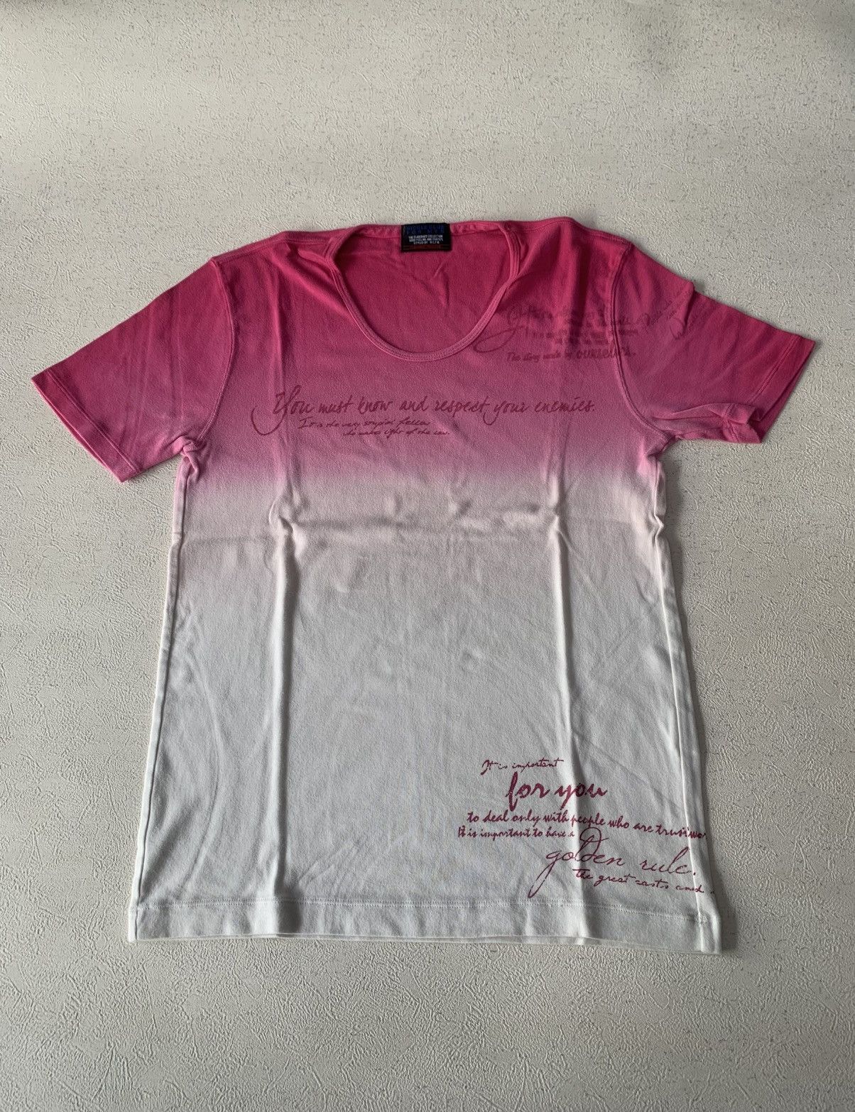 Japanese Brand 2000a japanese arhcive nicole club men poem tee Size US L / EU 52-54 / 3 - 1 Thumbnail