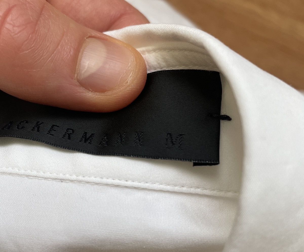 Haider Ackermann Haider Ackermann White Cotton Shirt Size US M / EU 48-50 / 2 - 11 Thumbnail