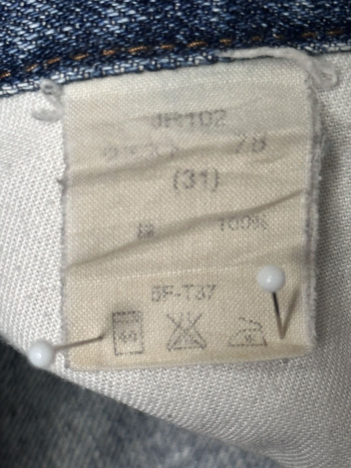 Big John Vintage BIG JOHN Exclusive Straight Japan Jean With Bluewash Size US 30 / EU 46 - 14 Thumbnail
