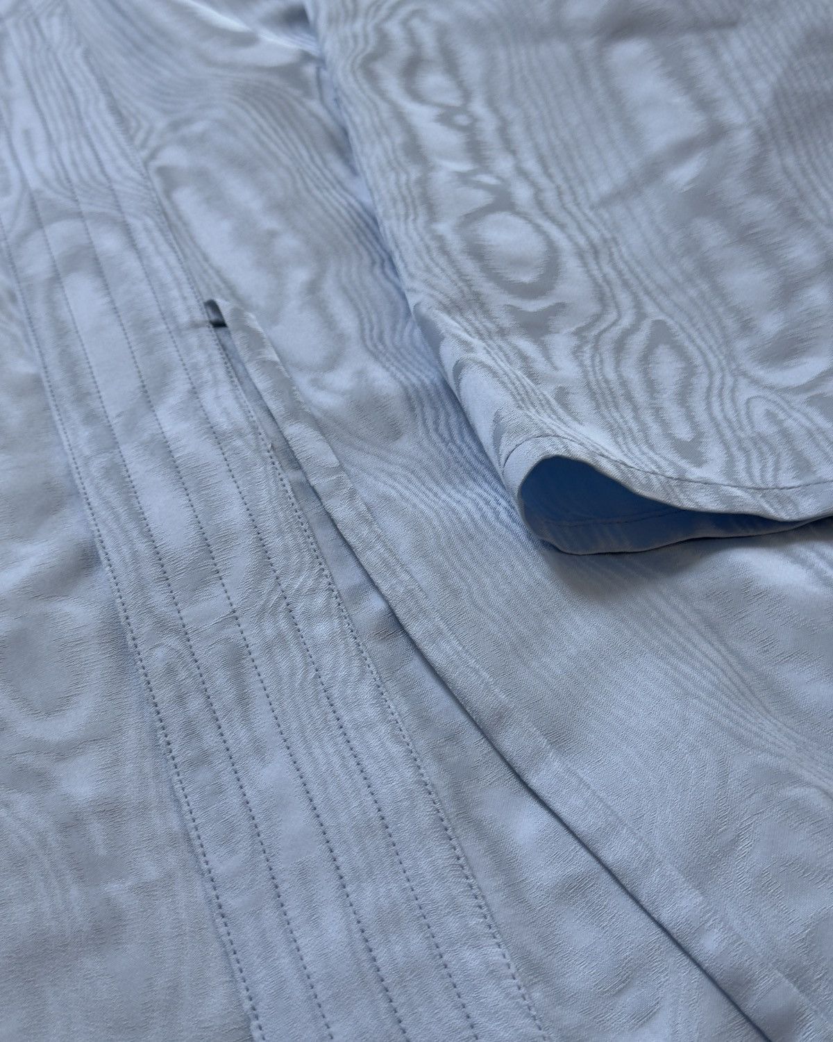 Maison Margiela Madison Margiela Baby Blue Kimono Style Shirt Size US M / EU 48-50 / 2 - 5 Thumbnail