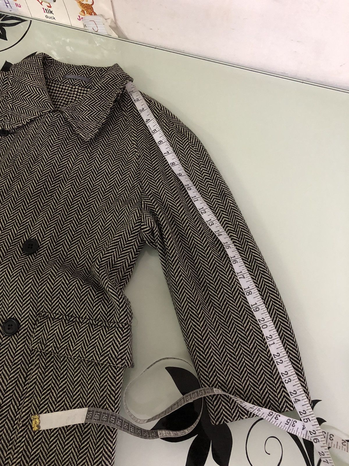 Lanvin Vintage Lanvin Paris Wool Twilled Double Breasted Jacket Size M / US 6-8 / IT 42-44 - 20 Thumbnail