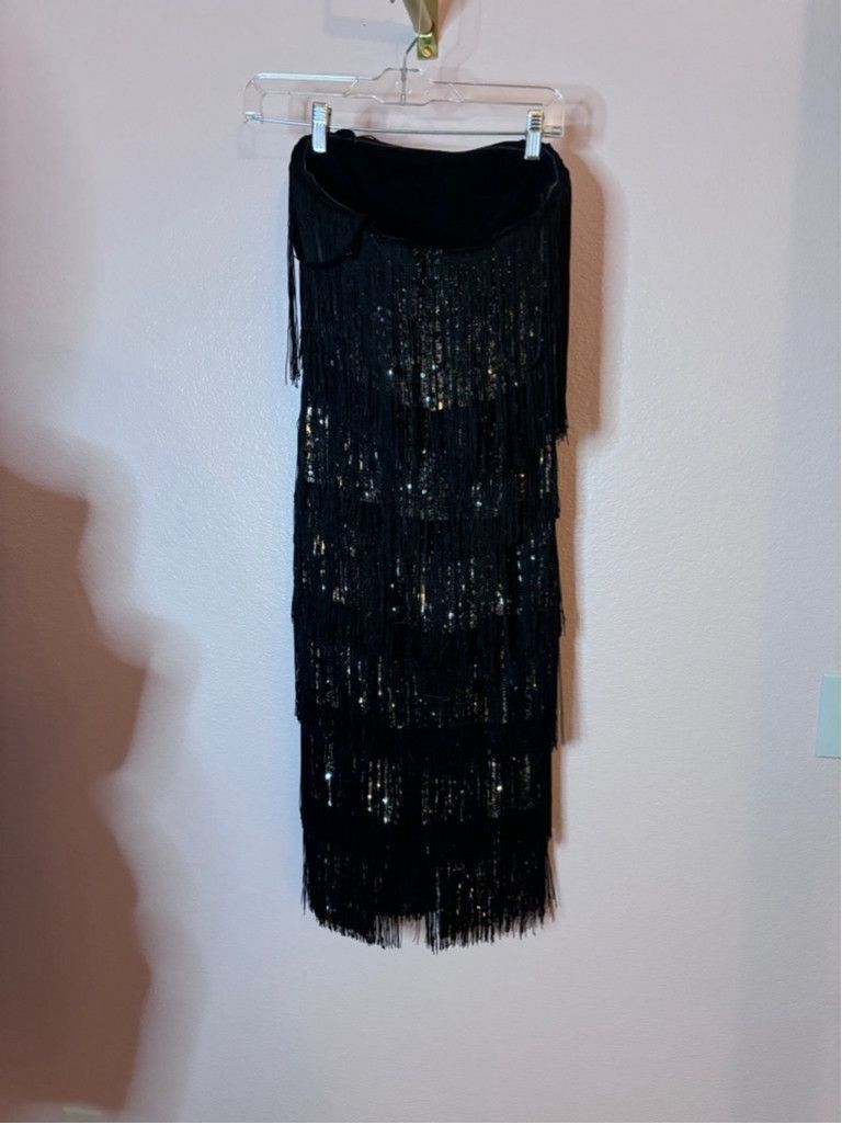 Dress the Population Women Dress the Population Dress Black Silver S Size S / US 4 / IT 40 - 7 Thumbnail