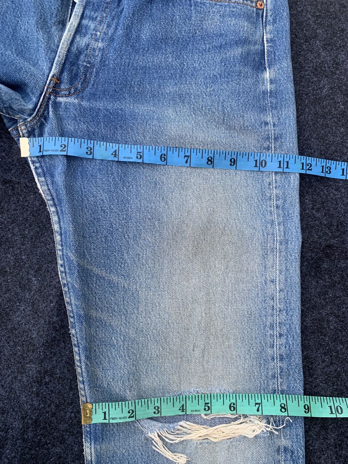 Levi's Late 80s Levi's 501 distressed made in USA 🇺🇸. Size US 30 / EU 46 - 5 Thumbnail