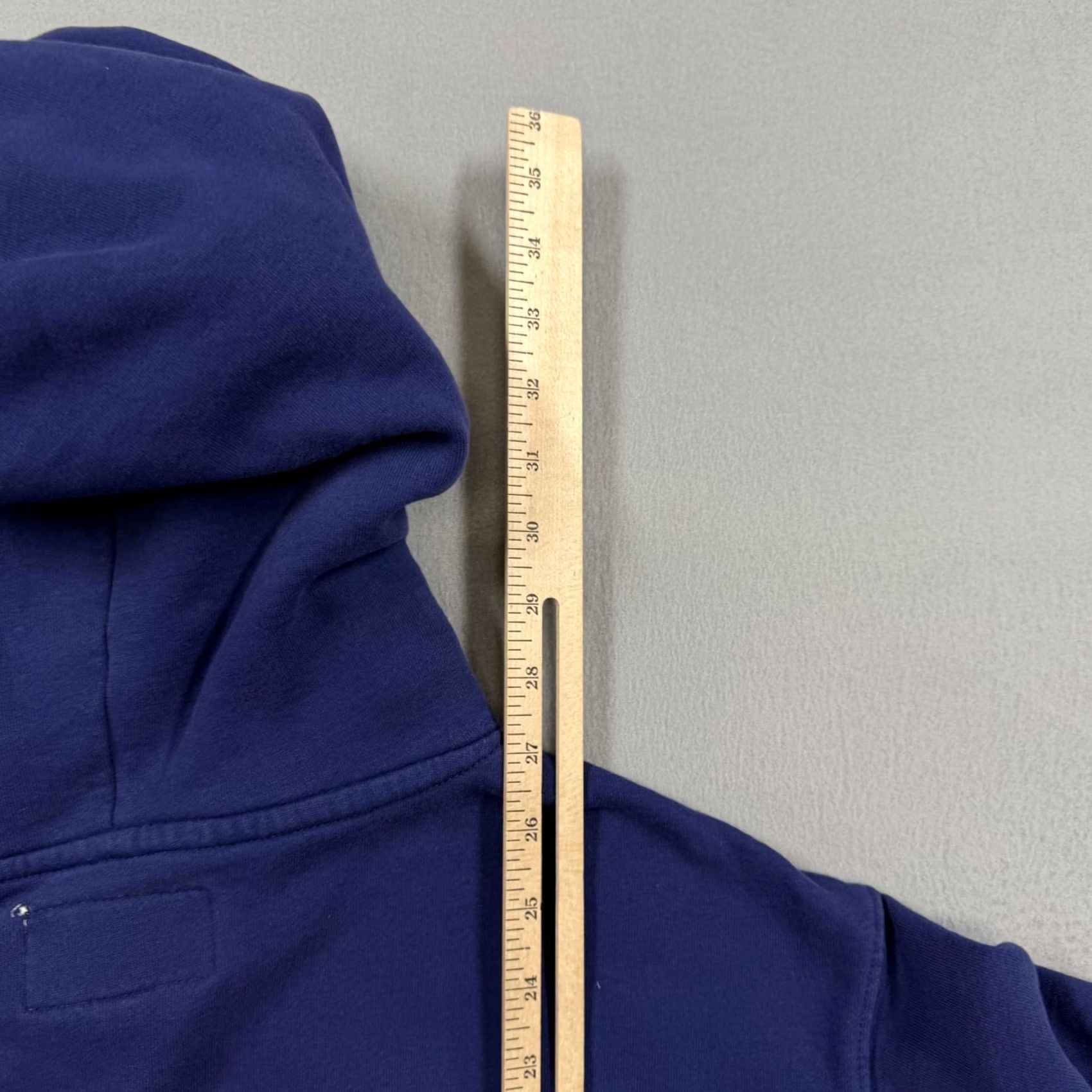 Vintage American Tall Hoodie Mens XLT Blue Fleece Kangaroo Pocket Sweatshirt Pullover Crew Neck Long Sleeve Winter Regular Size US XL / EU 56 / 4 - 5 Thumbnail