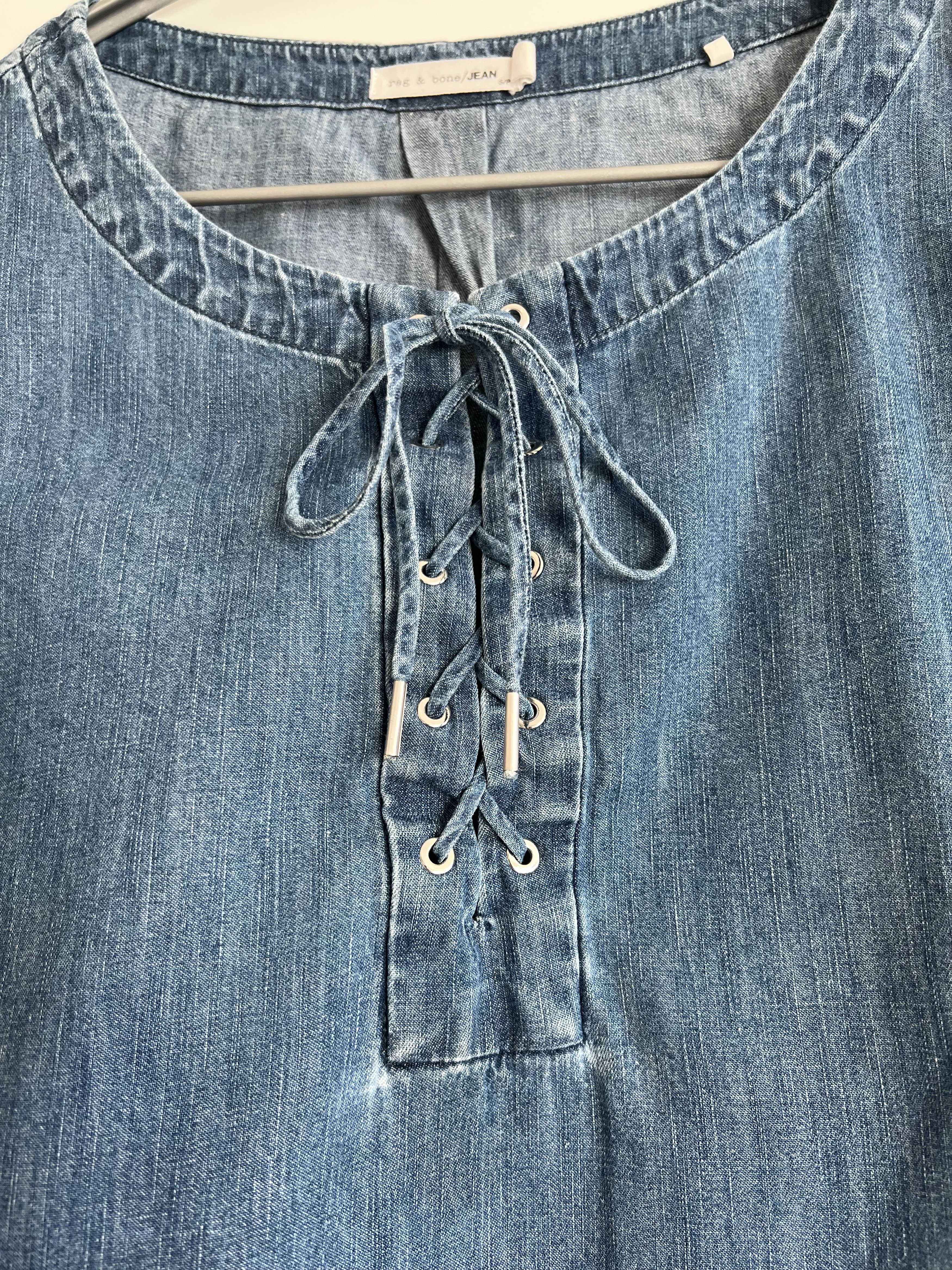Rag & Bone Rag & Bone Oversized Denim Shirt - Size S Size S / US 4 / IT 40 - 2 Thumbnail