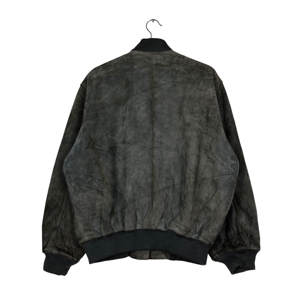 Japanese Brand 📌Vintage Genuine Leather Jacket Bomber Biker World Size US L / EU 52-54 / 3 - 9 Thumbnail